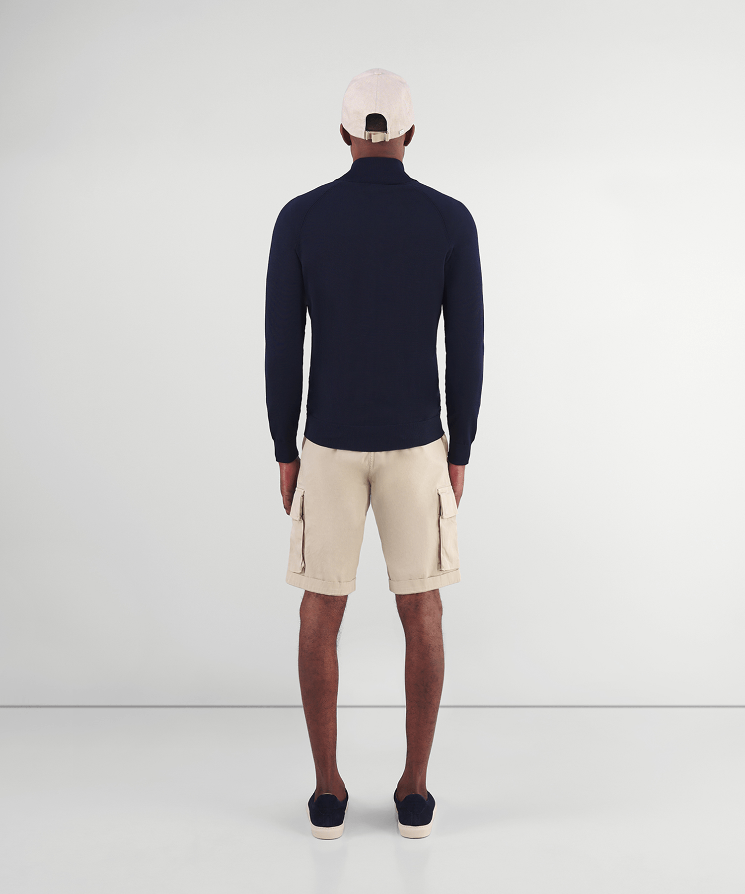 SOCI3TY Vest techfabric donkerblauw - The Society Shop