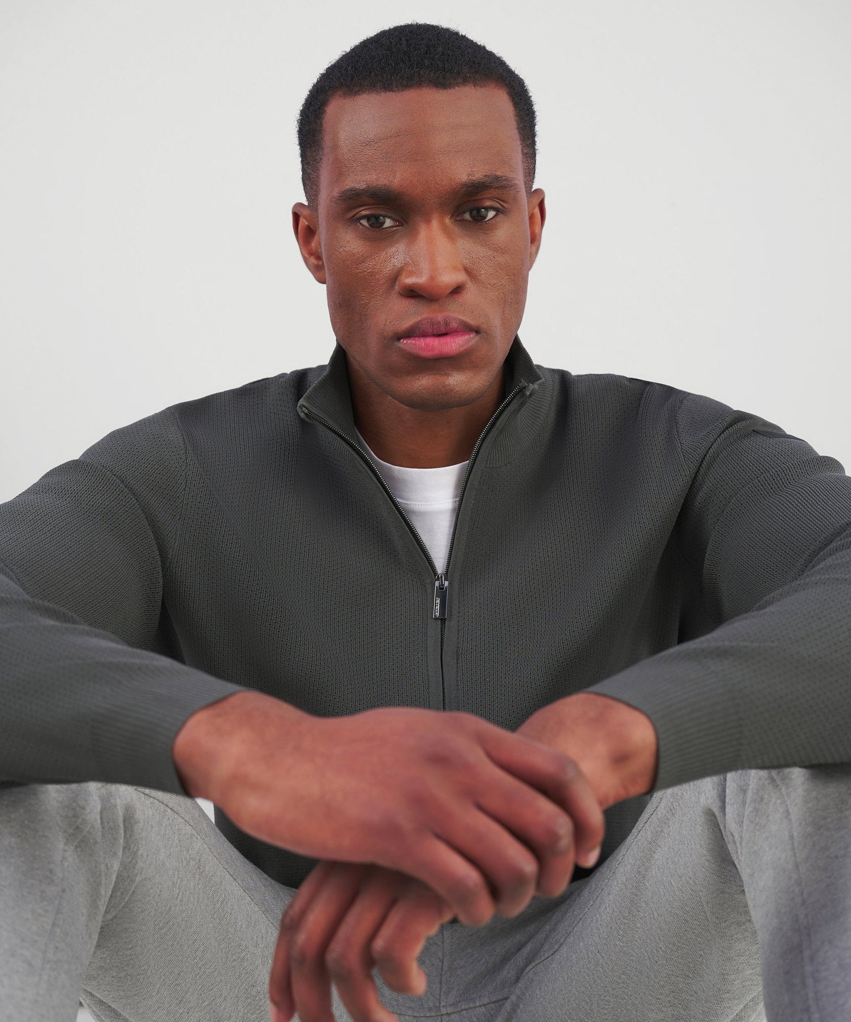 Roberto Ricci Design Vest techfabric donkergroen - The Society Shop