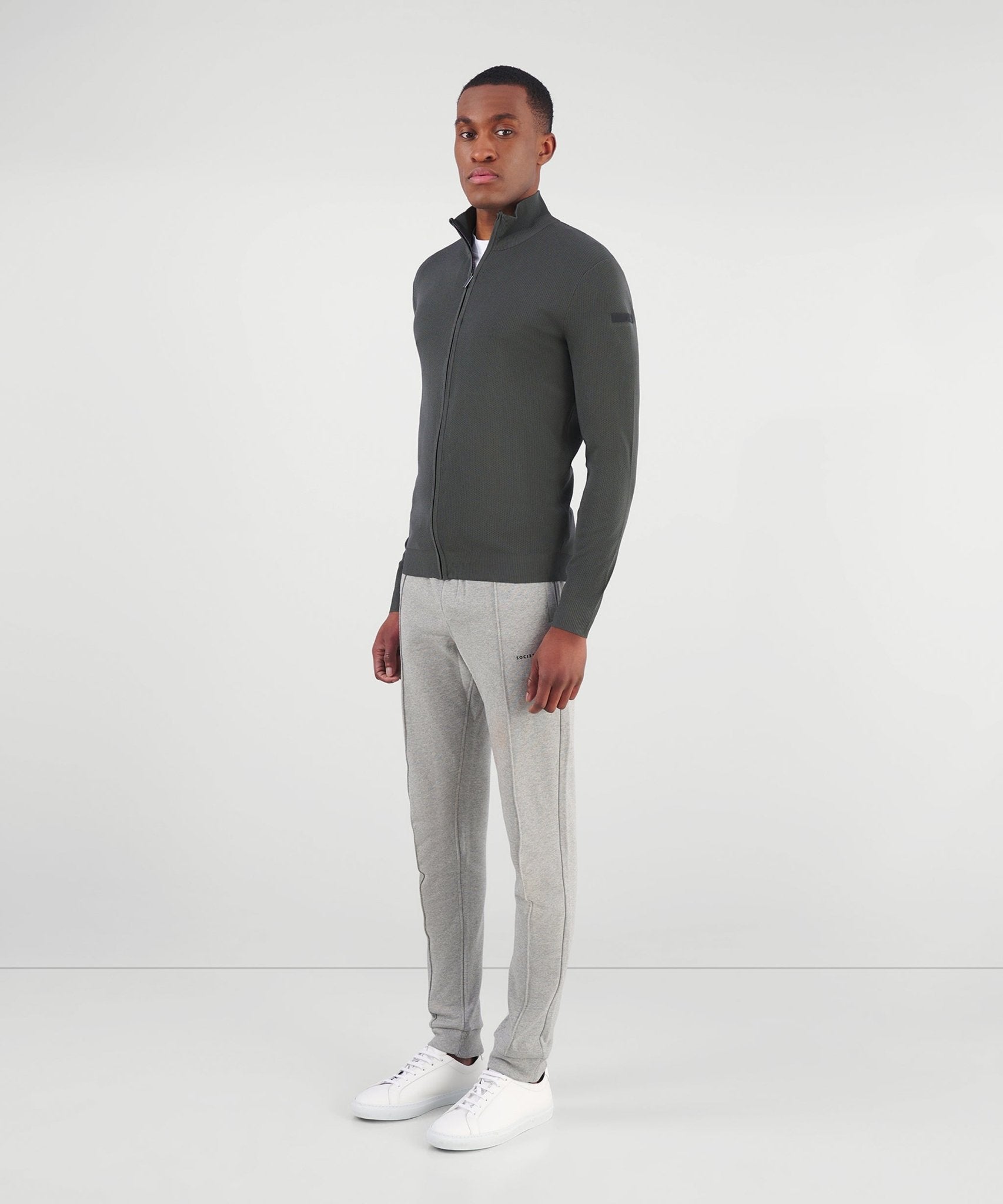Roberto Ricci Design Vest techfabric donkergroen - The Society Shop