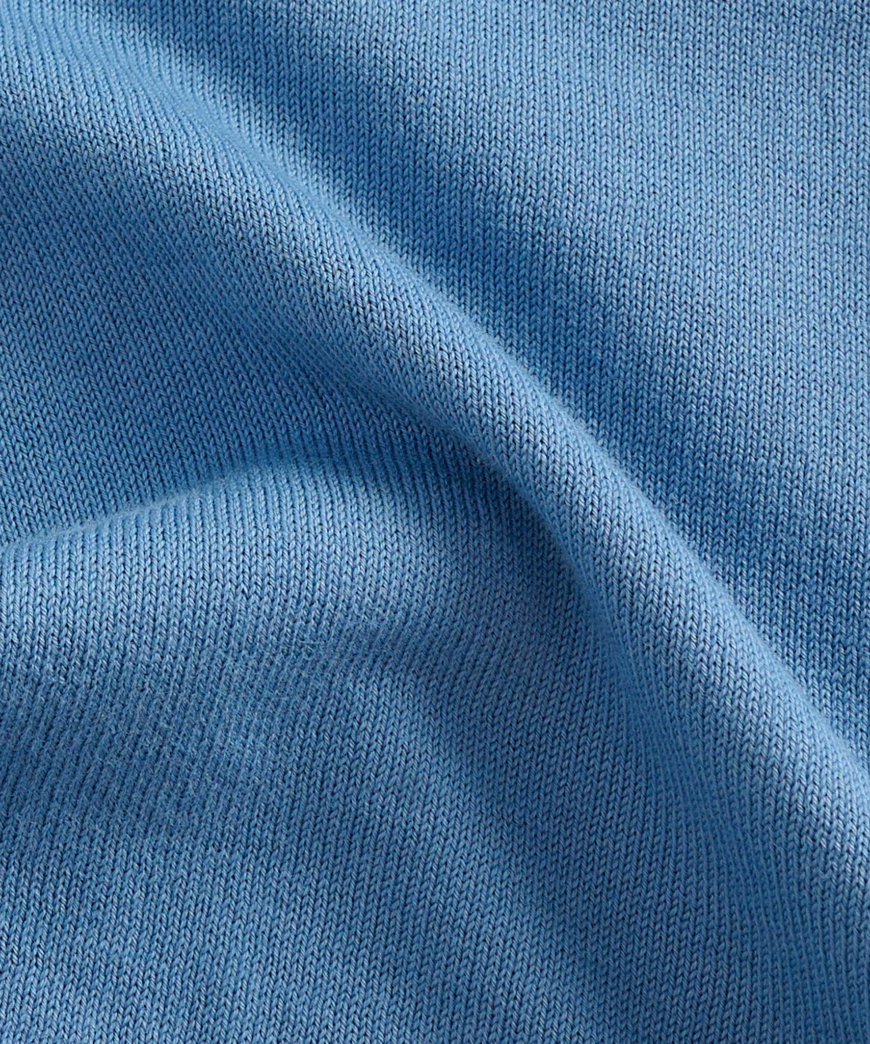 SOCI3TY Zero pilling polo katoen blauw - THE SOCIETY SHOP