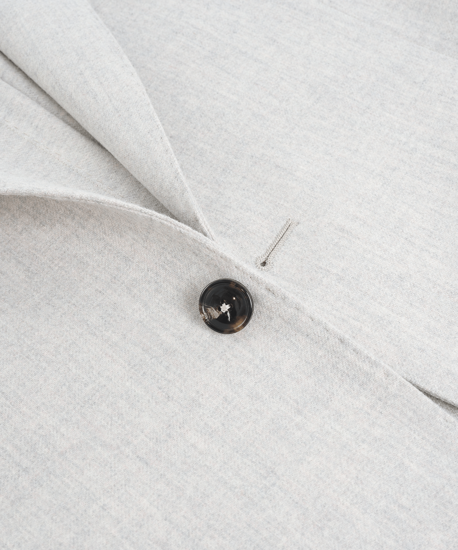 Colbert lichtgrijs wol