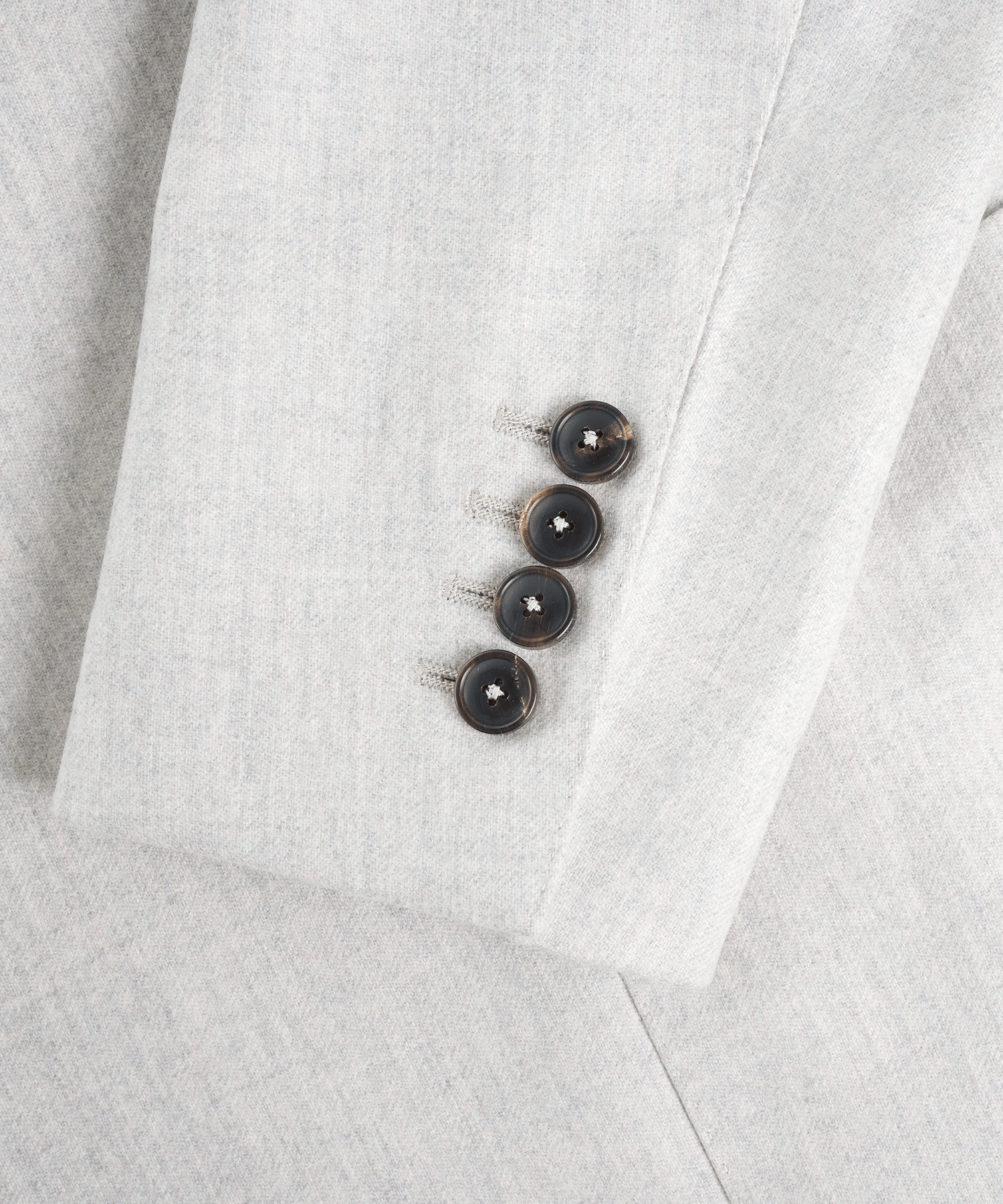 Colbert lichtgrijs wol