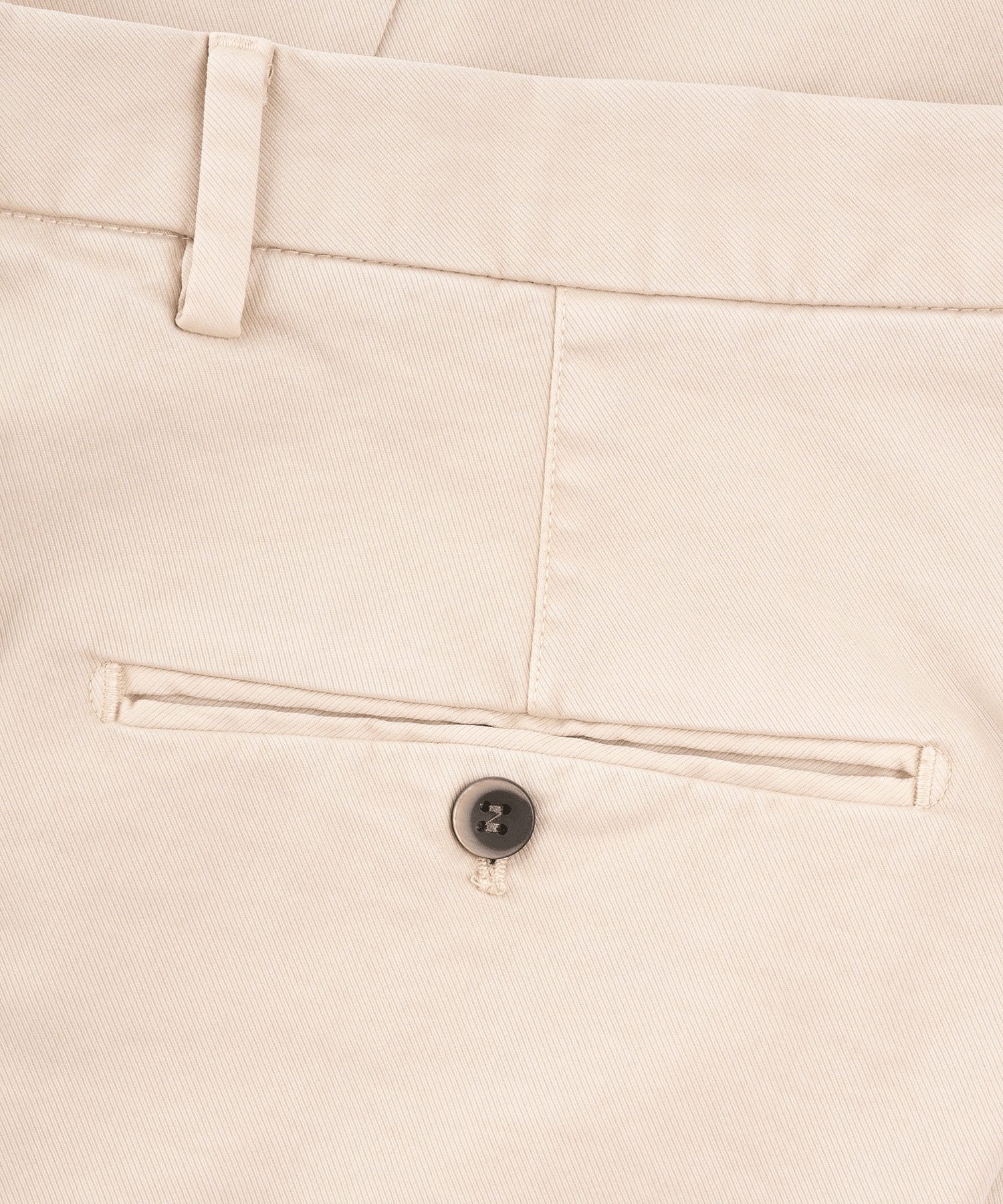Chino creme katoen