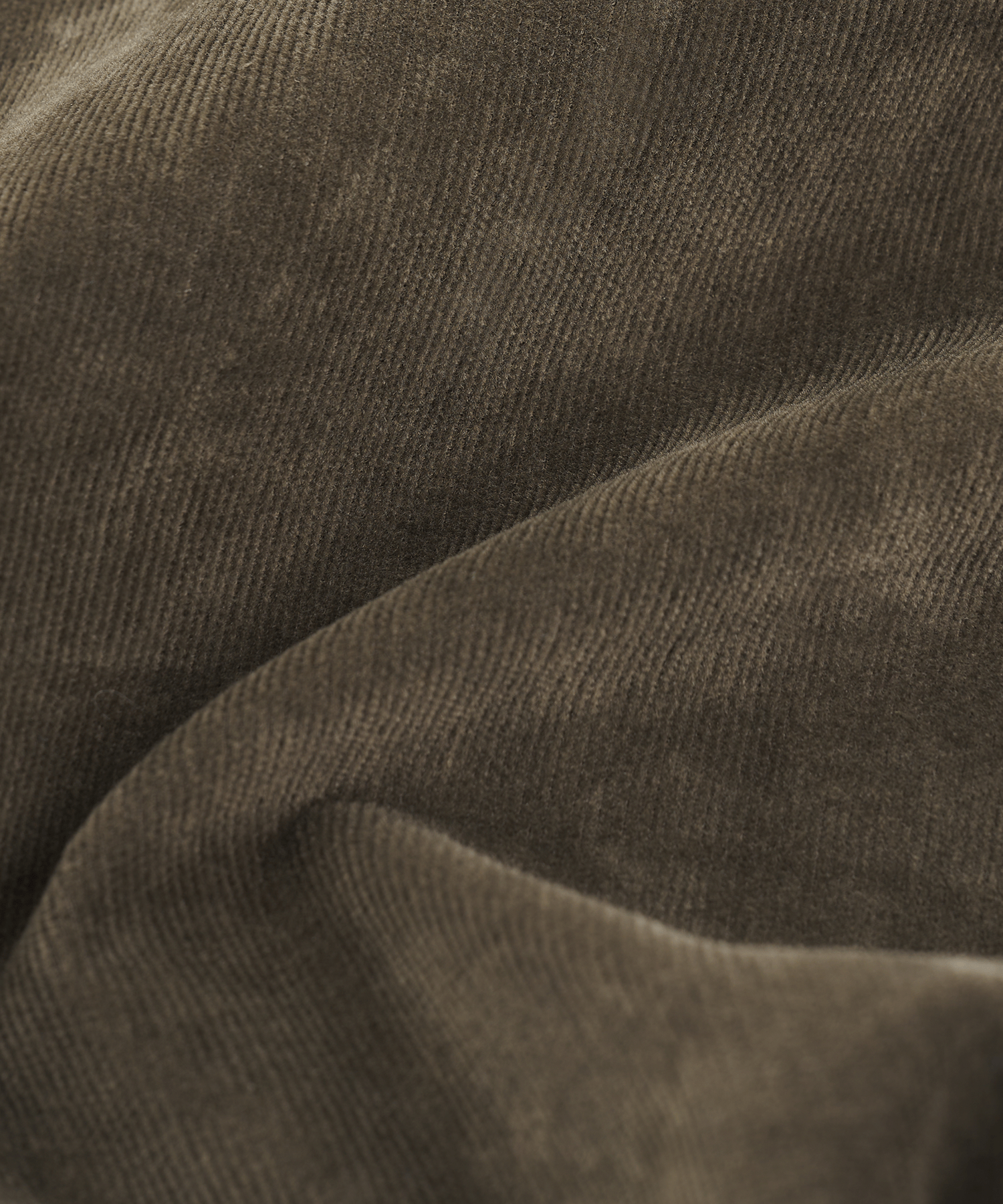 Broek corduroy donkergroen