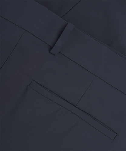Chino tech fabric donkerblauw