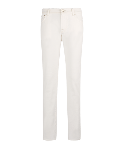 Jeans wit katoen