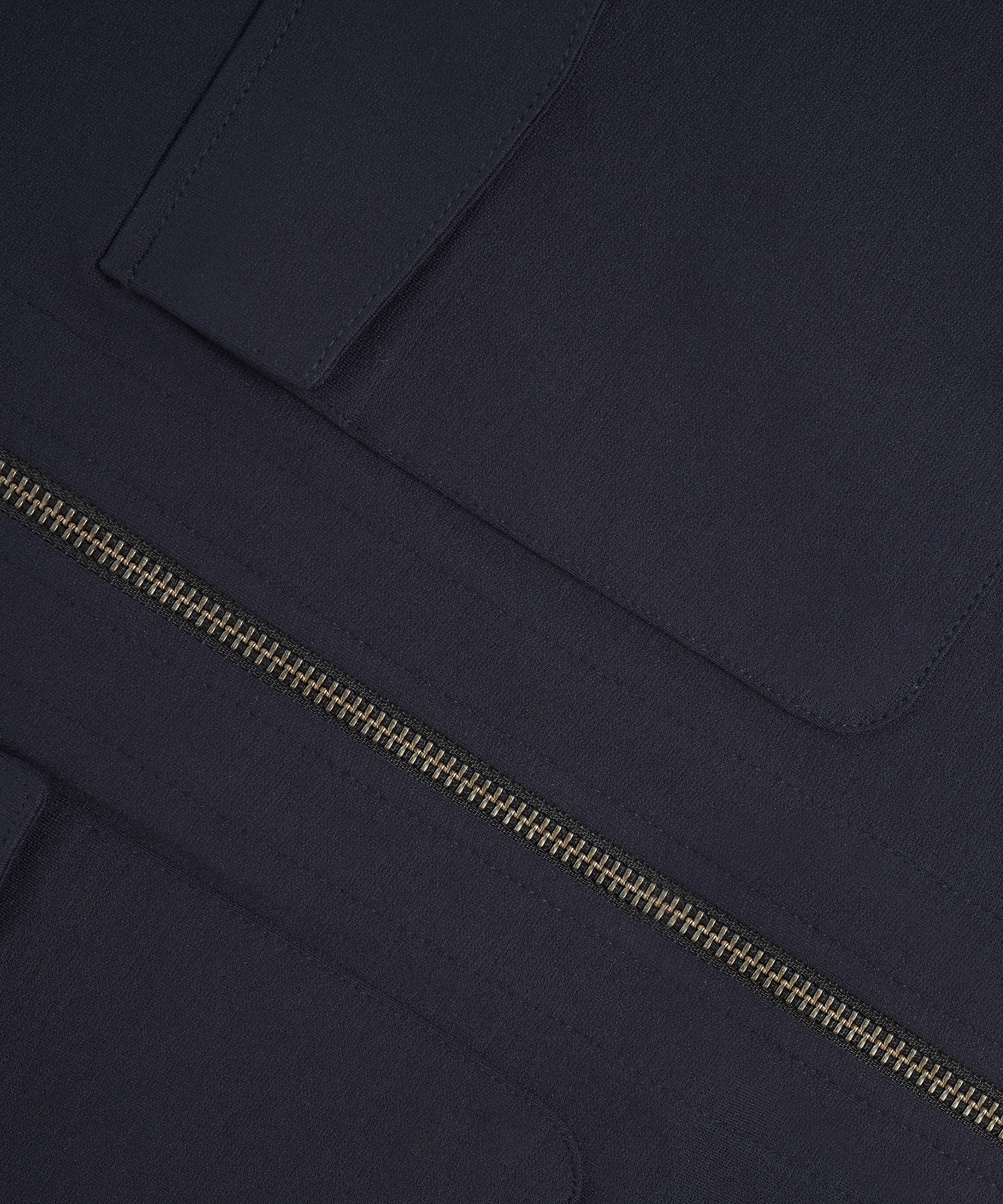 Overshirt tech blend donkerblauw