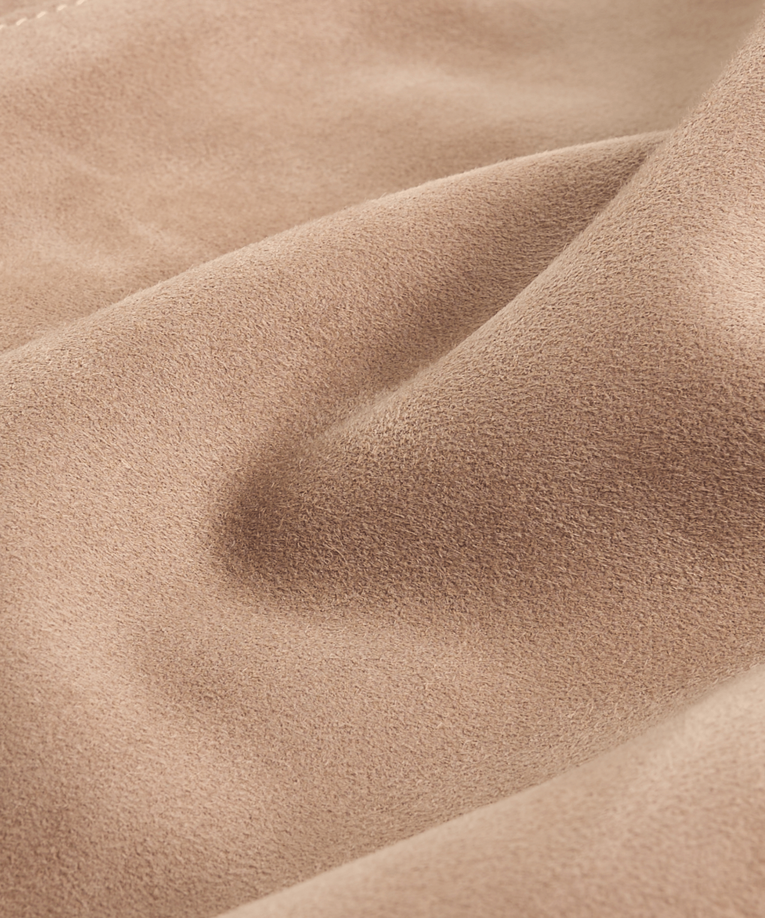 Overshirt suède beige