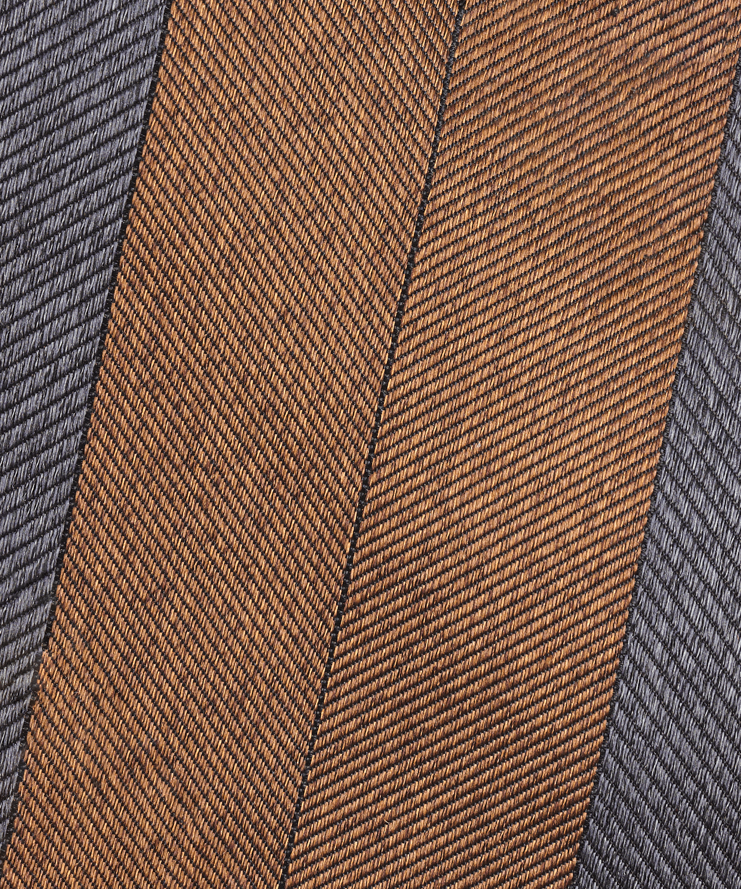 Das zijde grijs/bruin gestreept