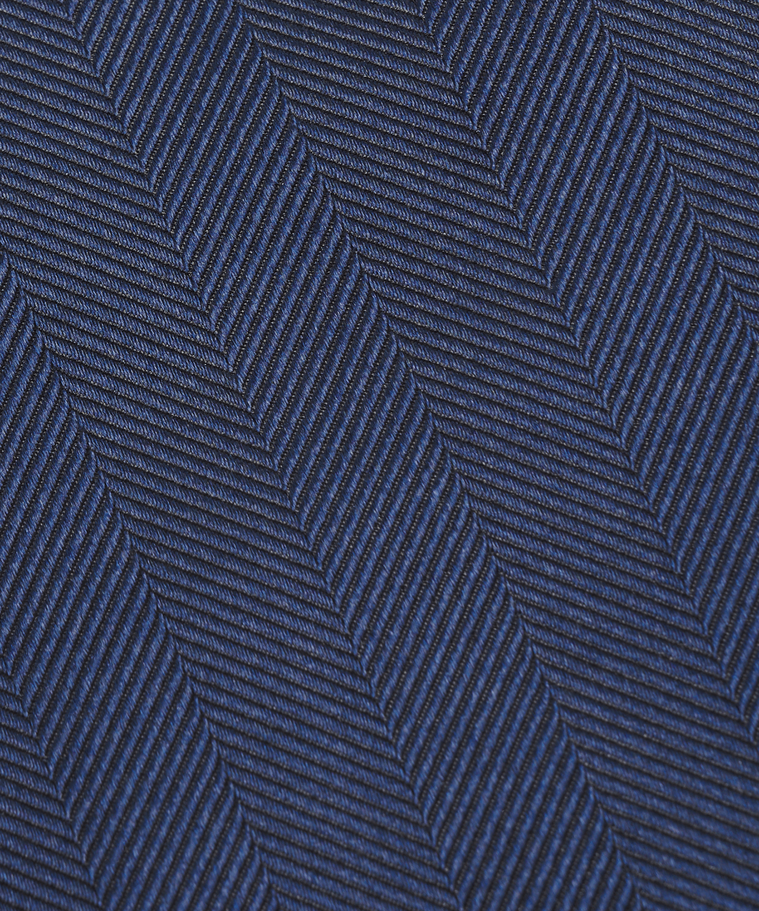 Das zijde donkerblauw visgraat