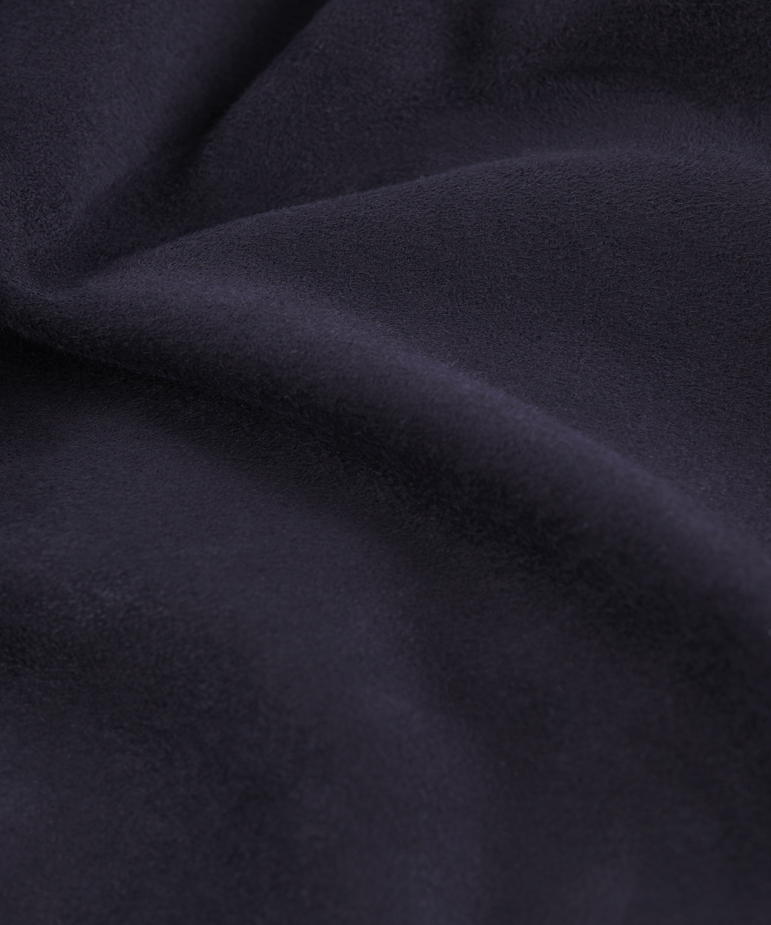 Bomber jacket met capuchon suède donkerblauw