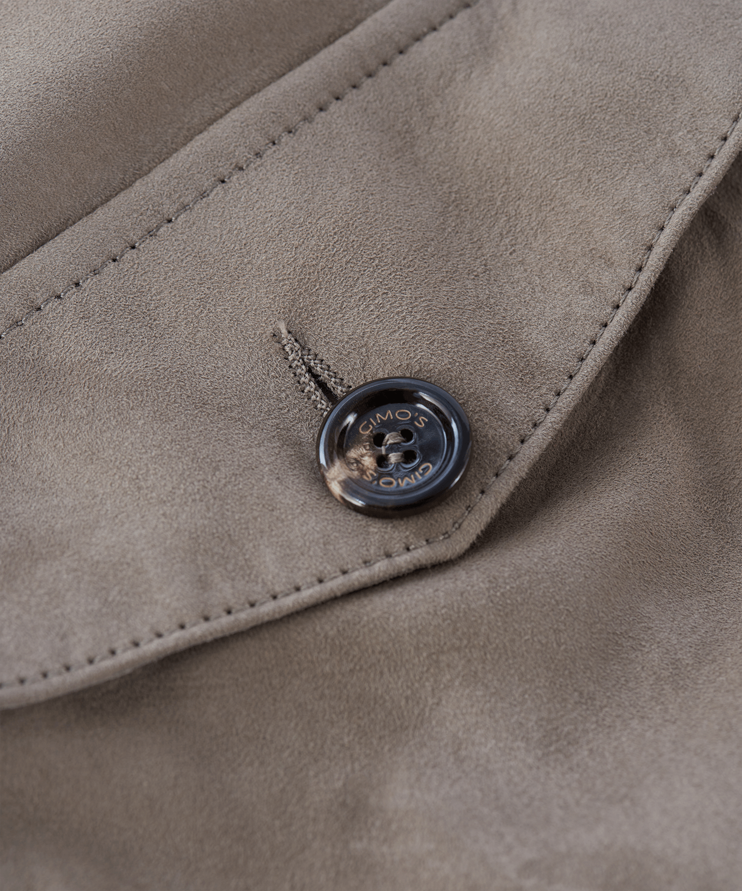 LEATHER JACKET 48 / Beige / taupe