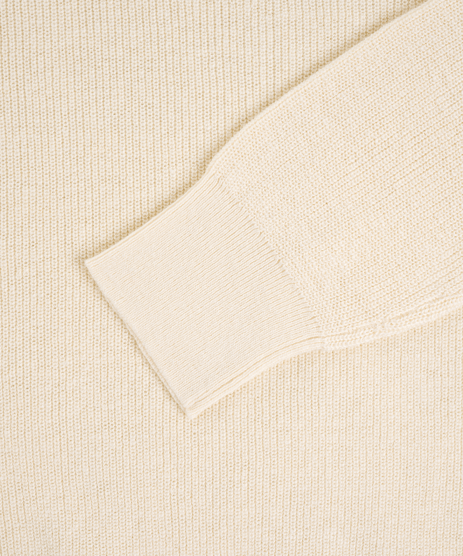 Trui crewneck katoen/linnen off-white