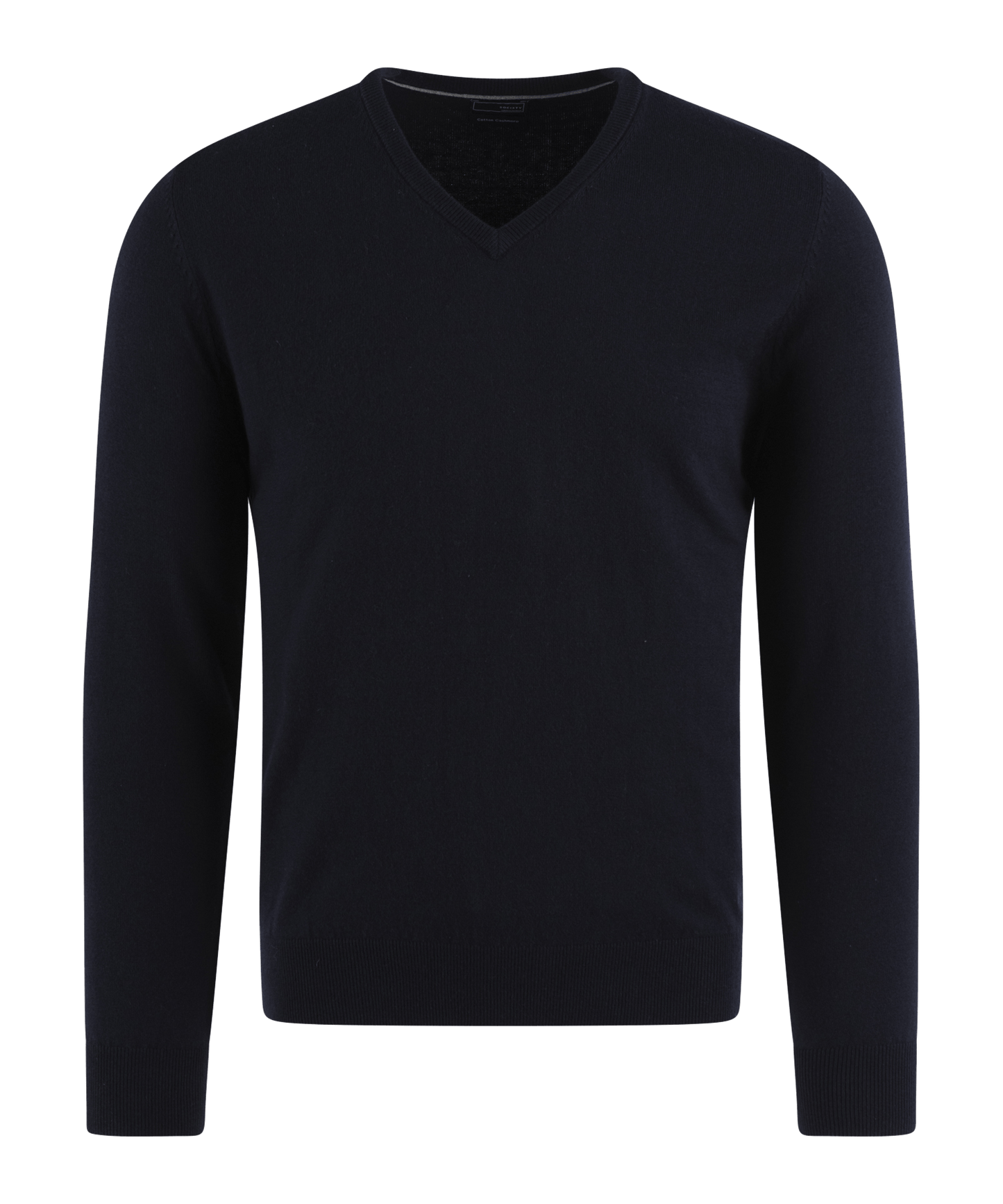 PULLOVER V-NECK CO WS L / Donkerblauw