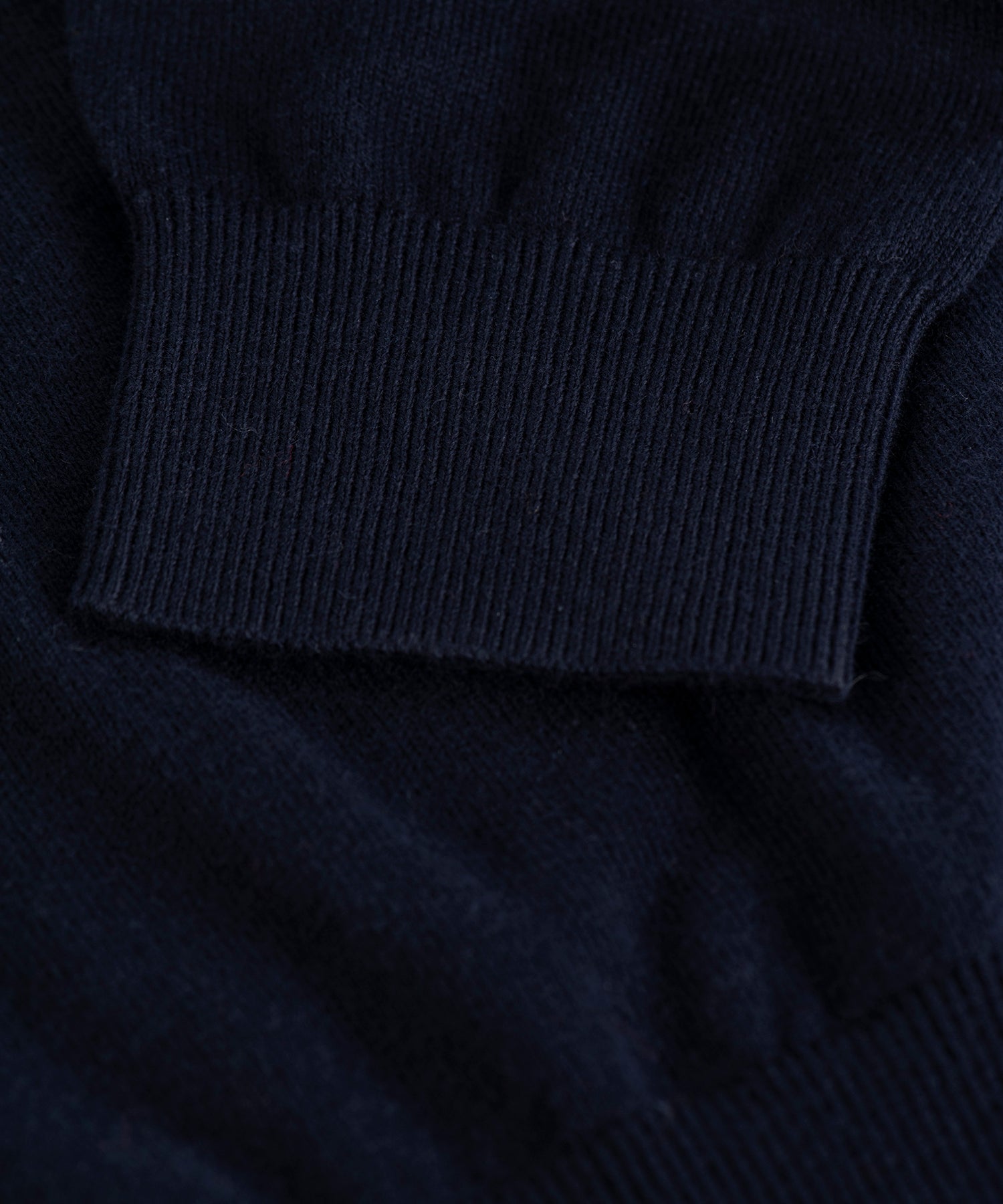 PULLOVER V-NECK CO WS L / Donkerblauw