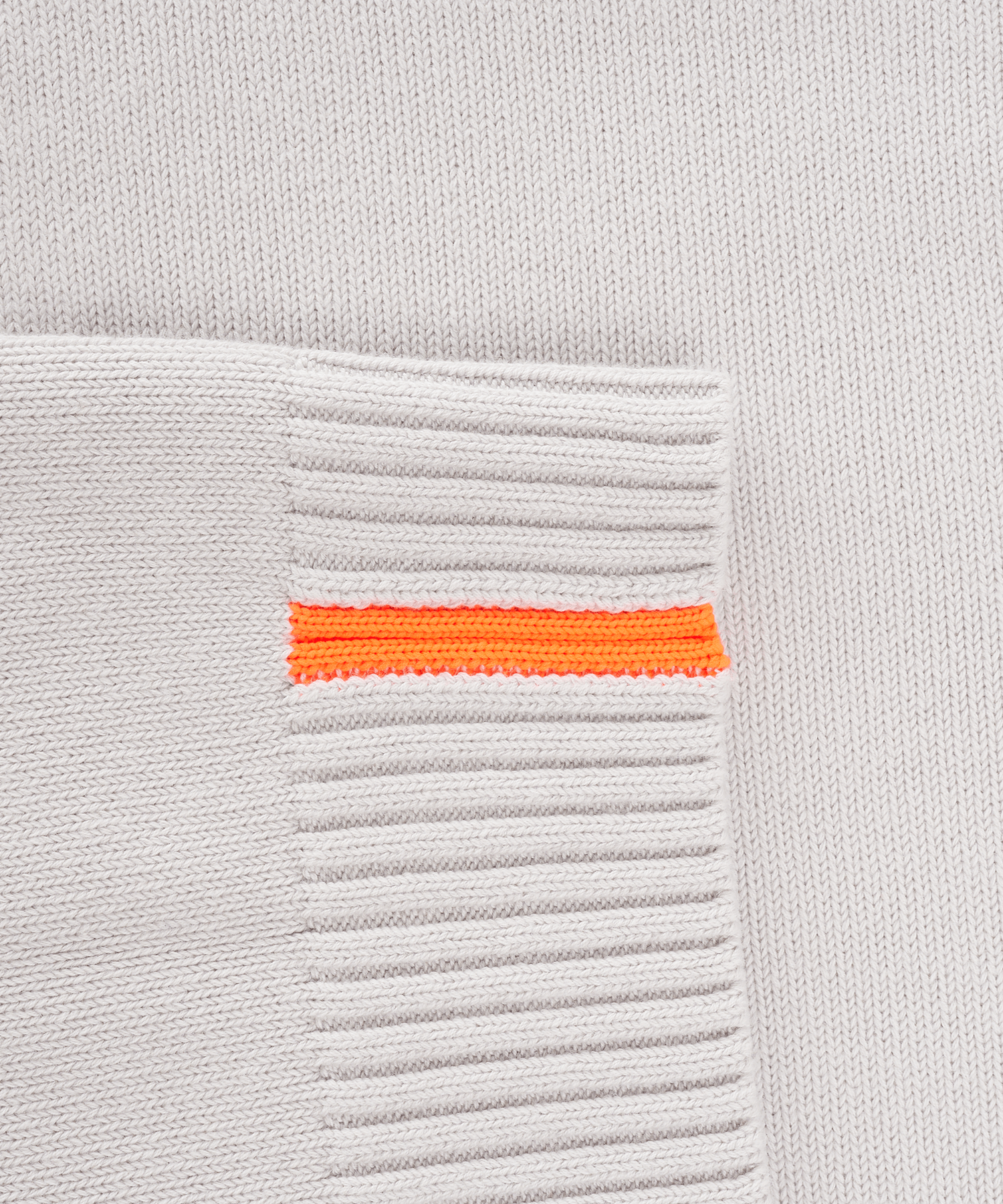 Vest katoen stretch lichtgrijs