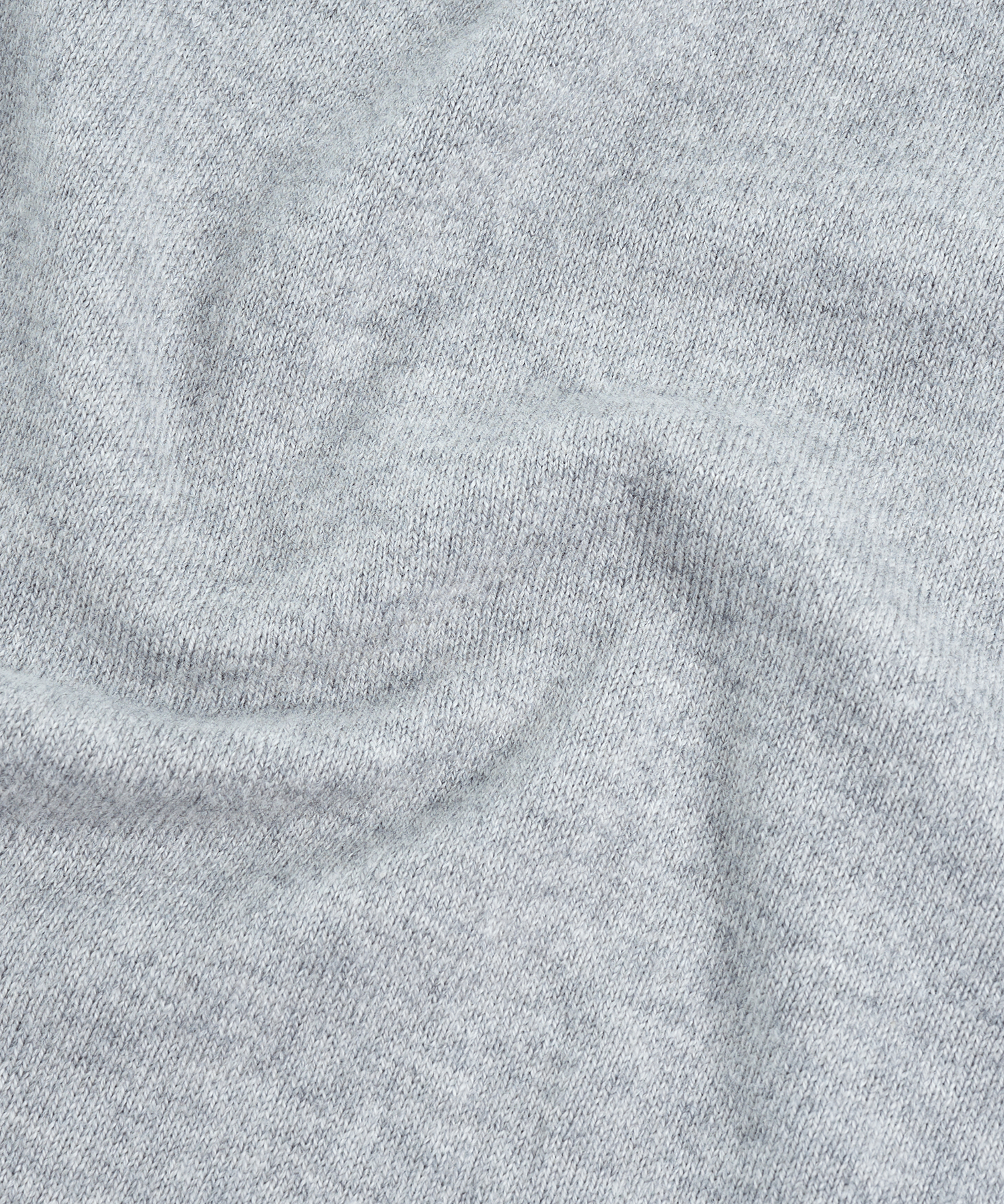 Vest lichtgrijs katoen en kasjmier