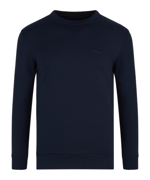 Sweater blauw katoen
