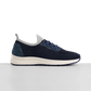 Sneakers navy katoen
