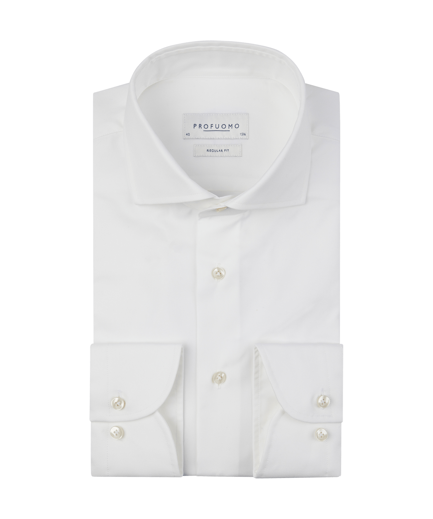 Overhemd royal twill no.1 wit