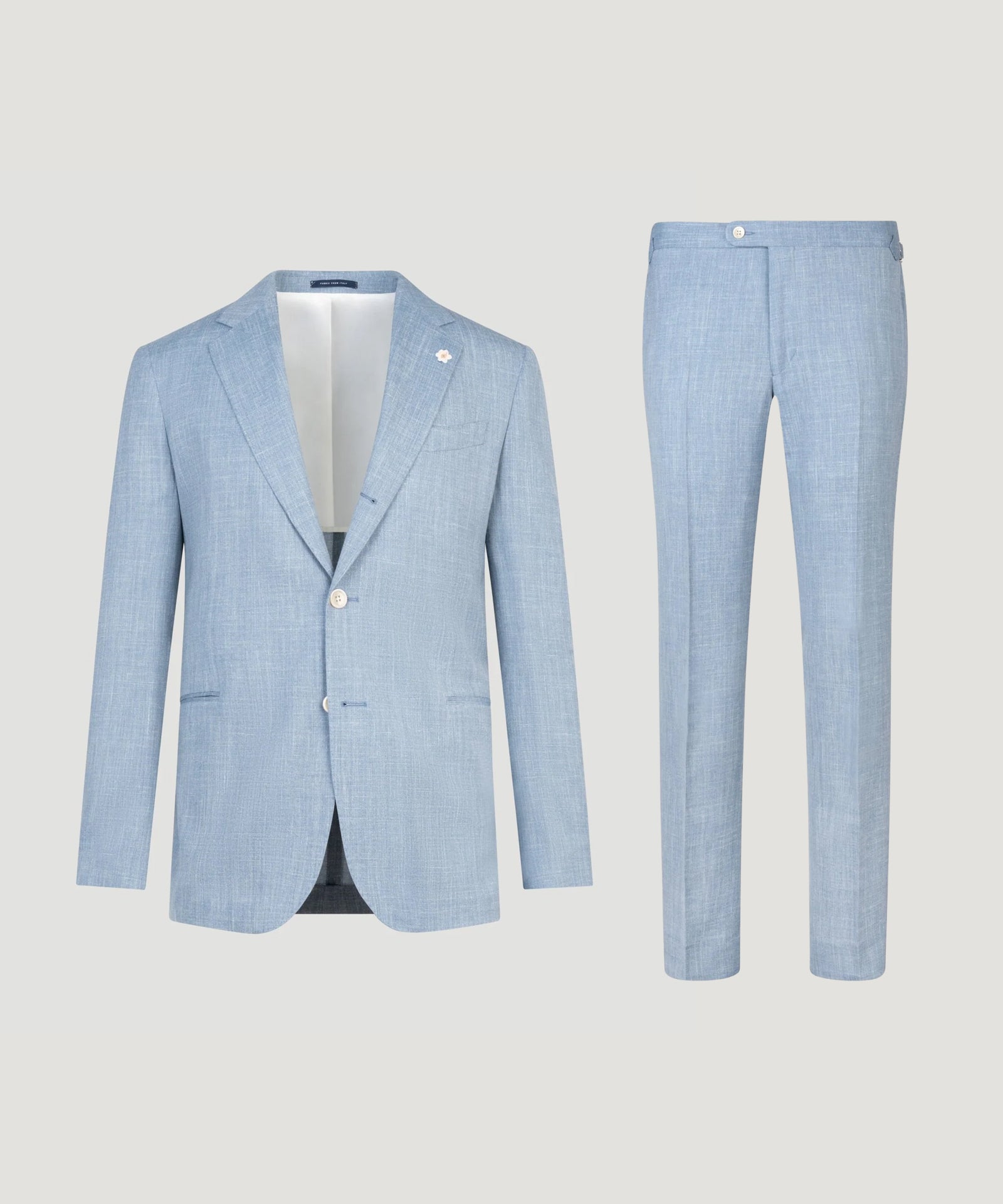 Pak wol/zijde/linnen SUMMERTIME lichtblauw