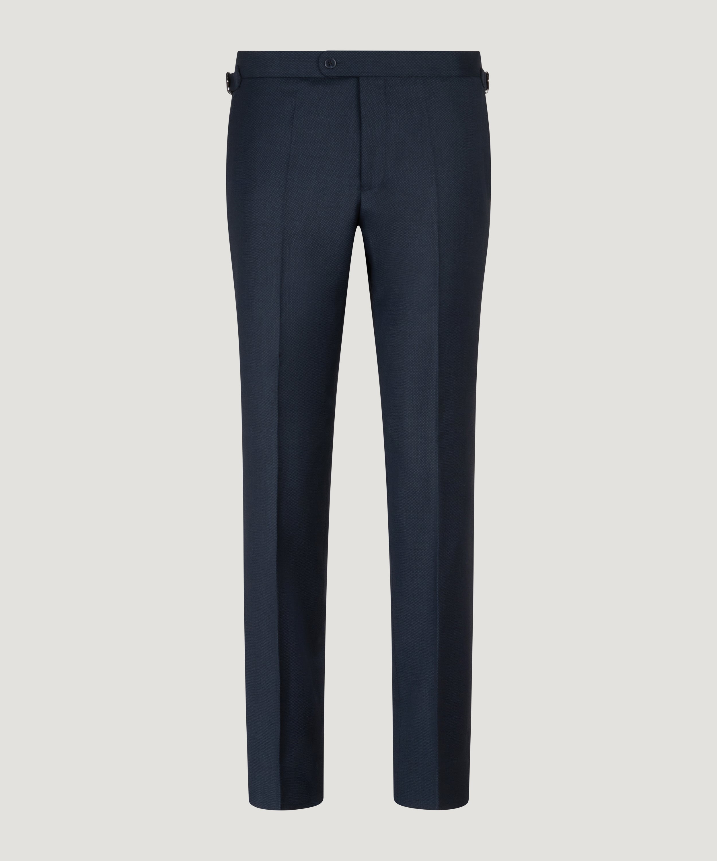 Pak Super 110's wol birdseye donkerblauw