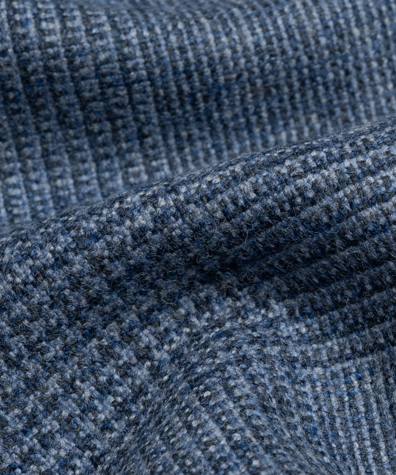Pak Zegna Trofeo Cashmere blauw Prince of Wales