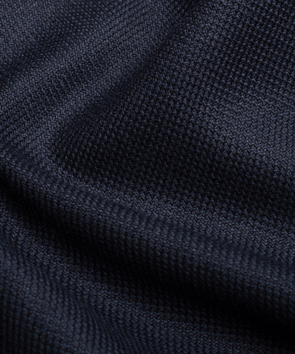 Colbert zijde/scheerwol donkerblauw