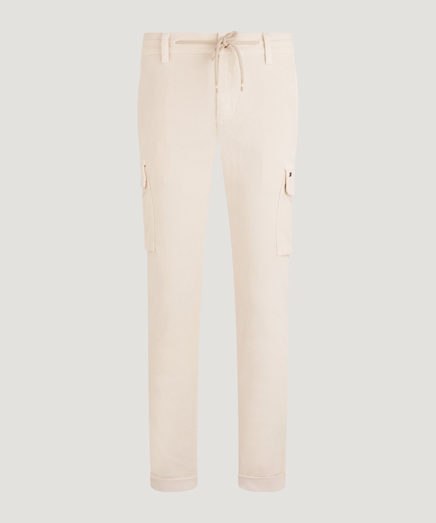 Chile cargobroek katoen/modal ribcord off-white