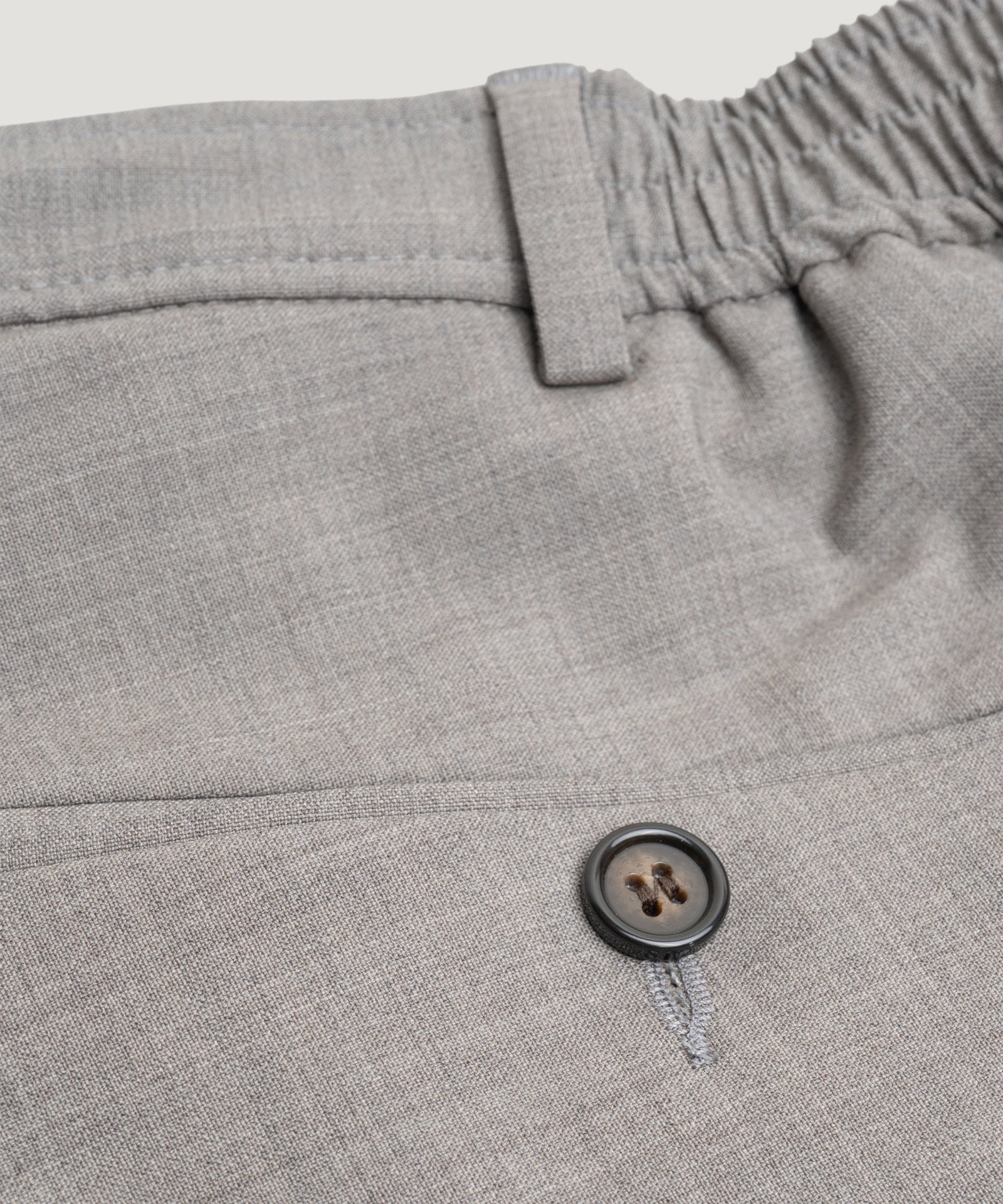 Pantalon Jebric® wol stretch lichtbruin