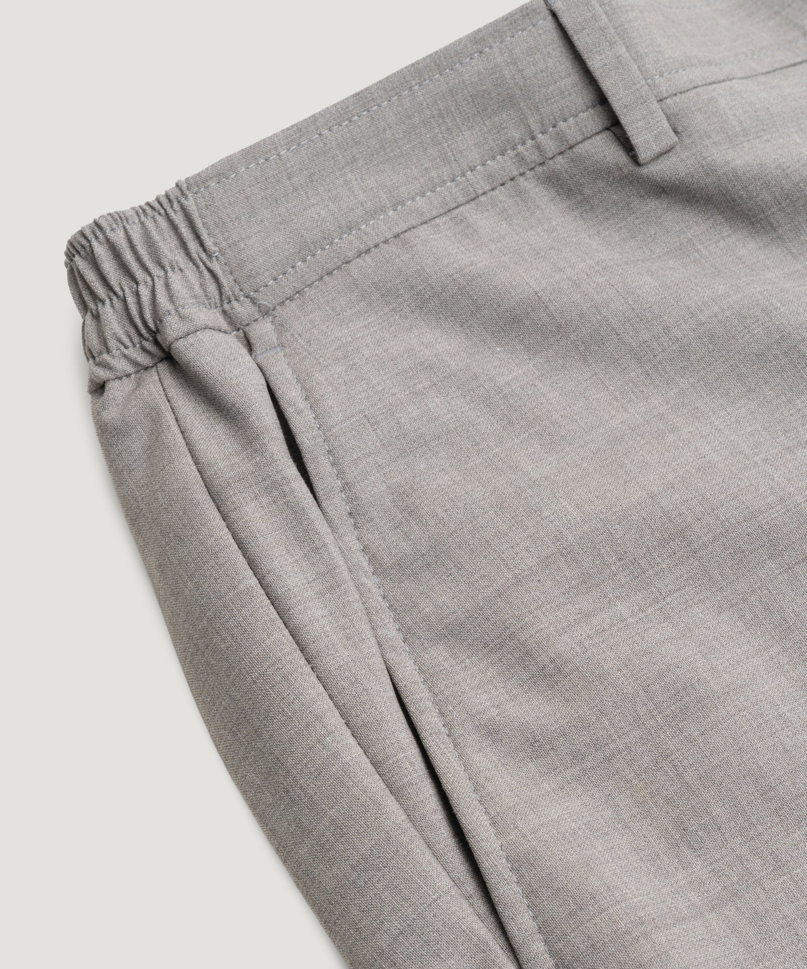 Pantalon Jebric® wol stretch lichtbruin