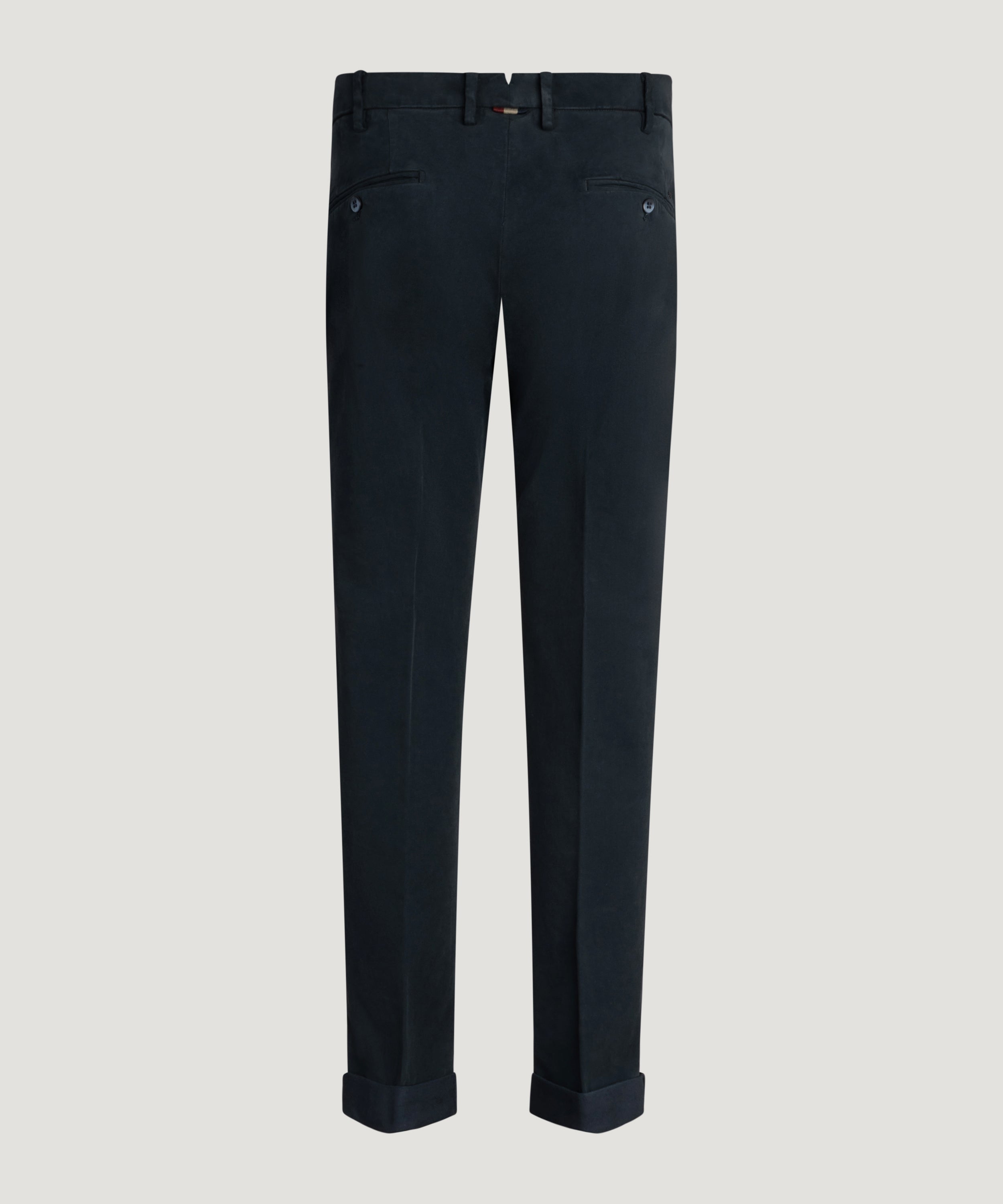 New York Style chino modal/katoen stretch donkerblauw