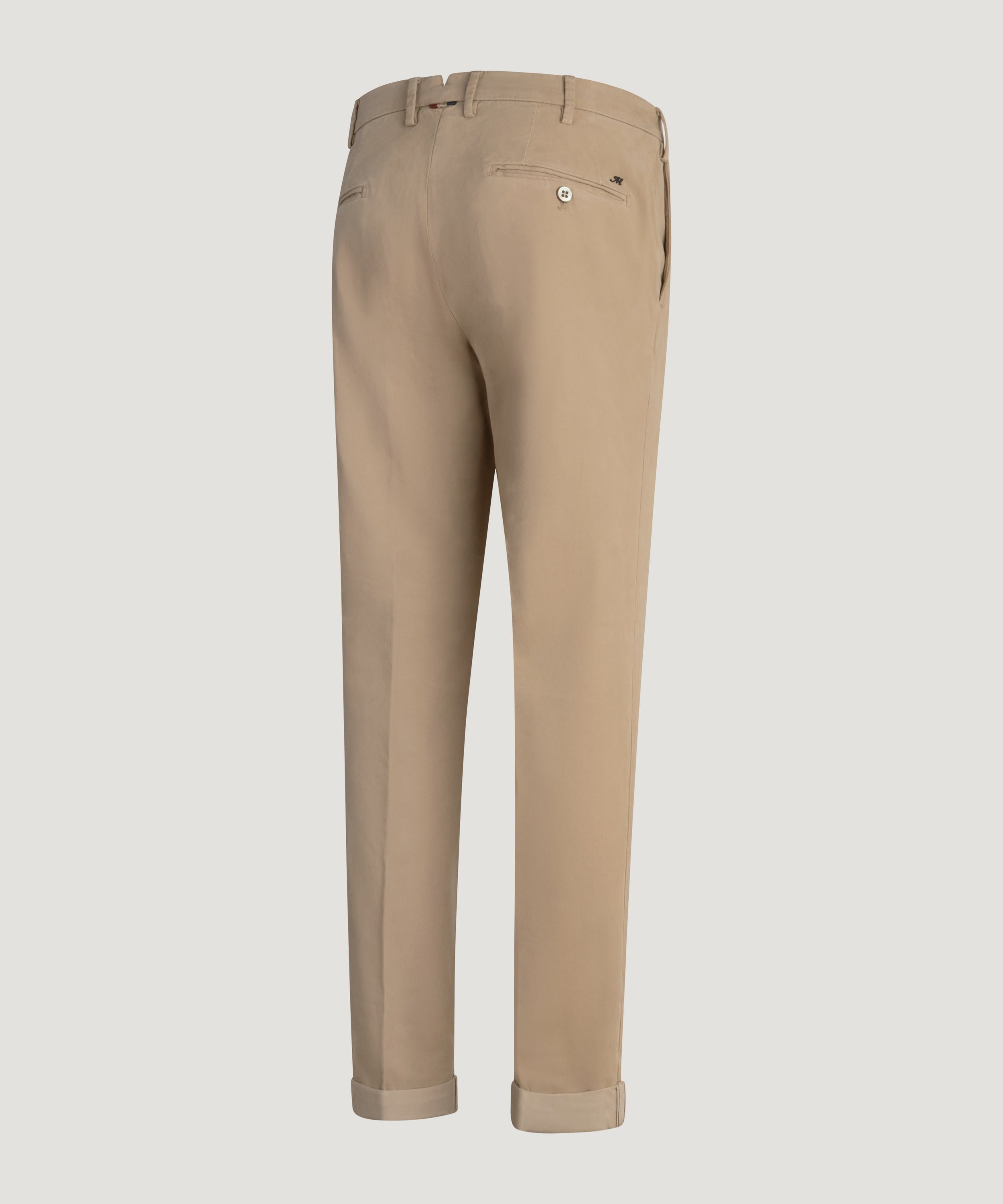 New York Style chino modal/katoen stretch beige