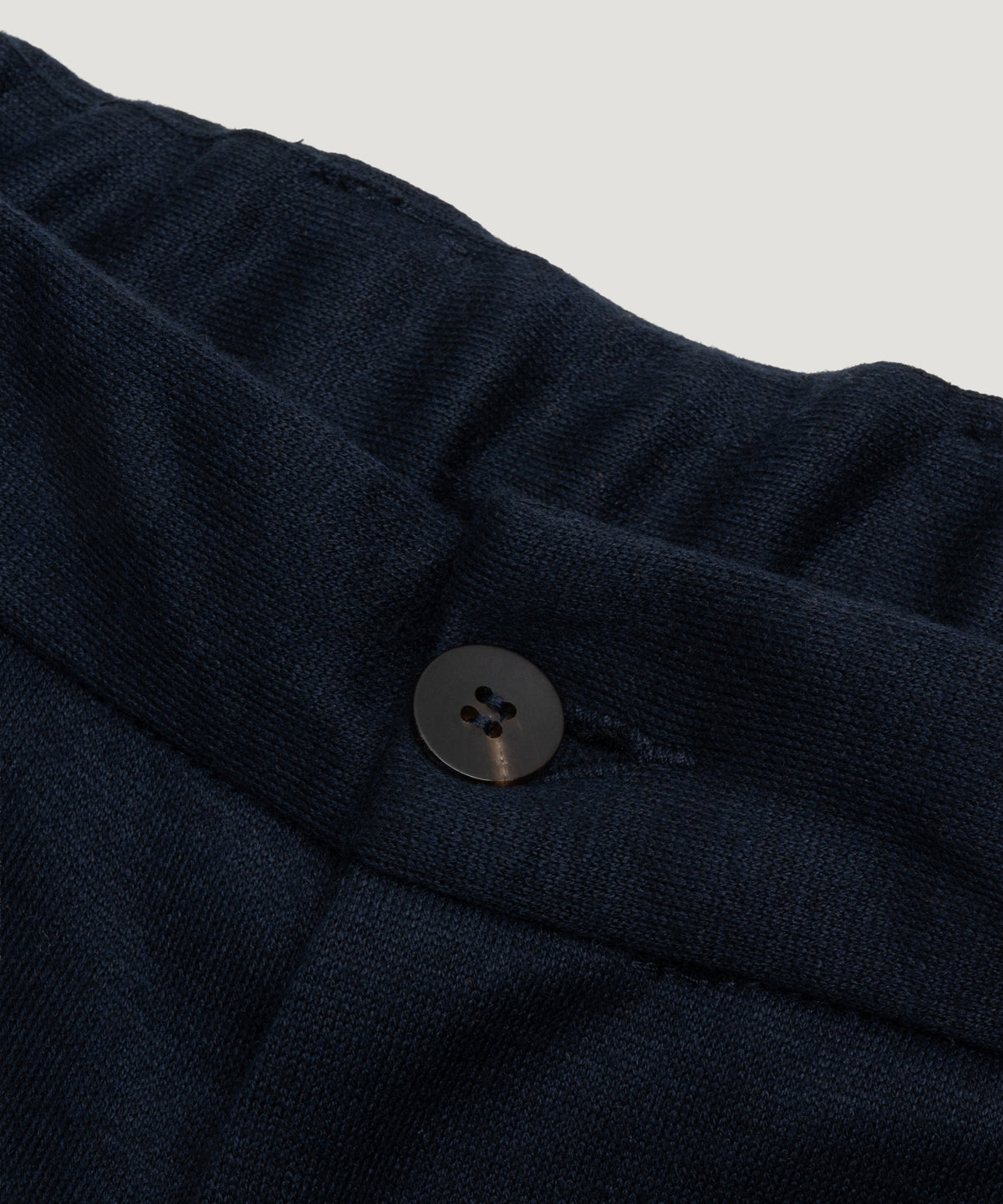 Broek merinowol/TENCEL jersey donkerblauw