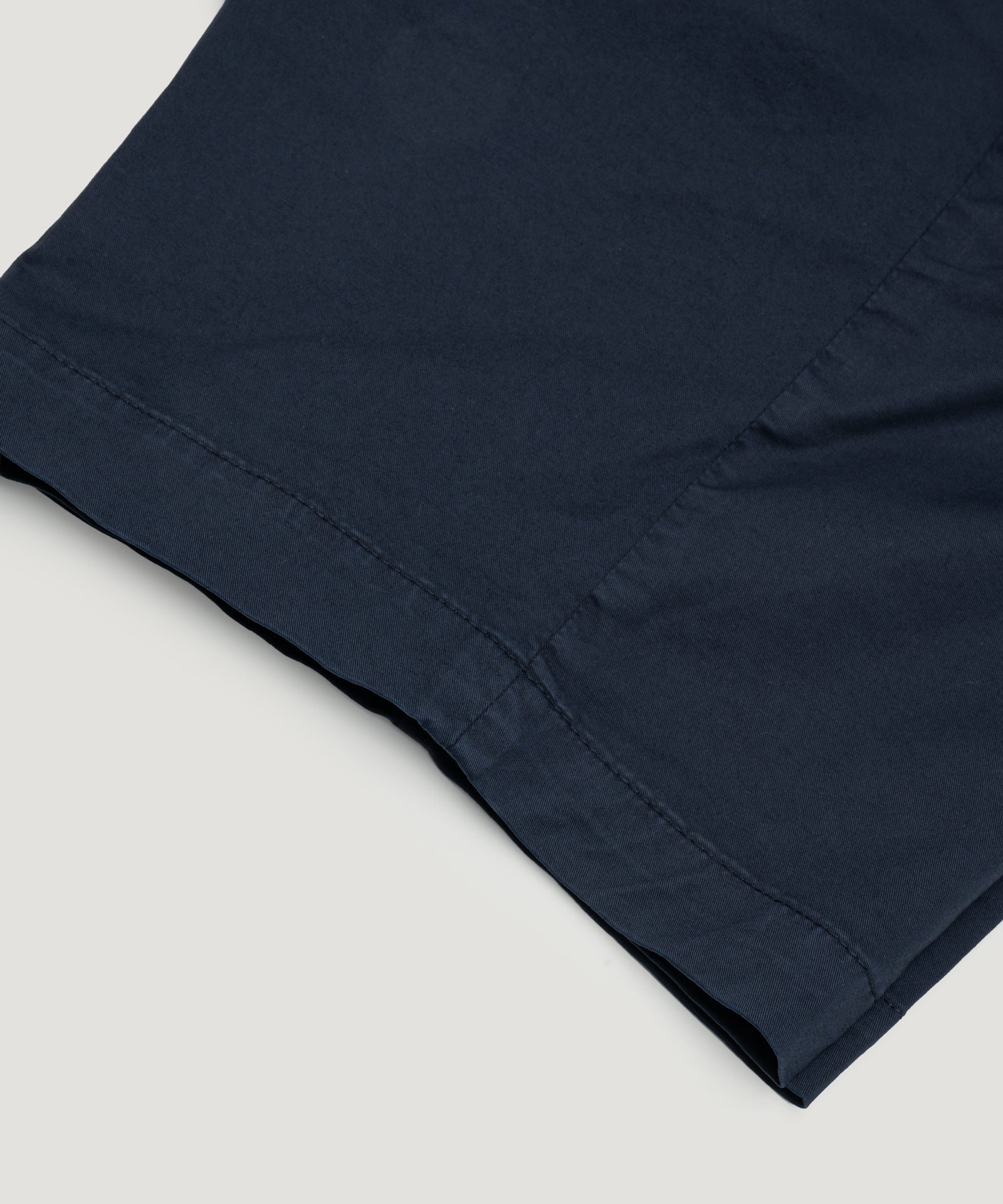 Slim shorts katoen stretch donkerblauw