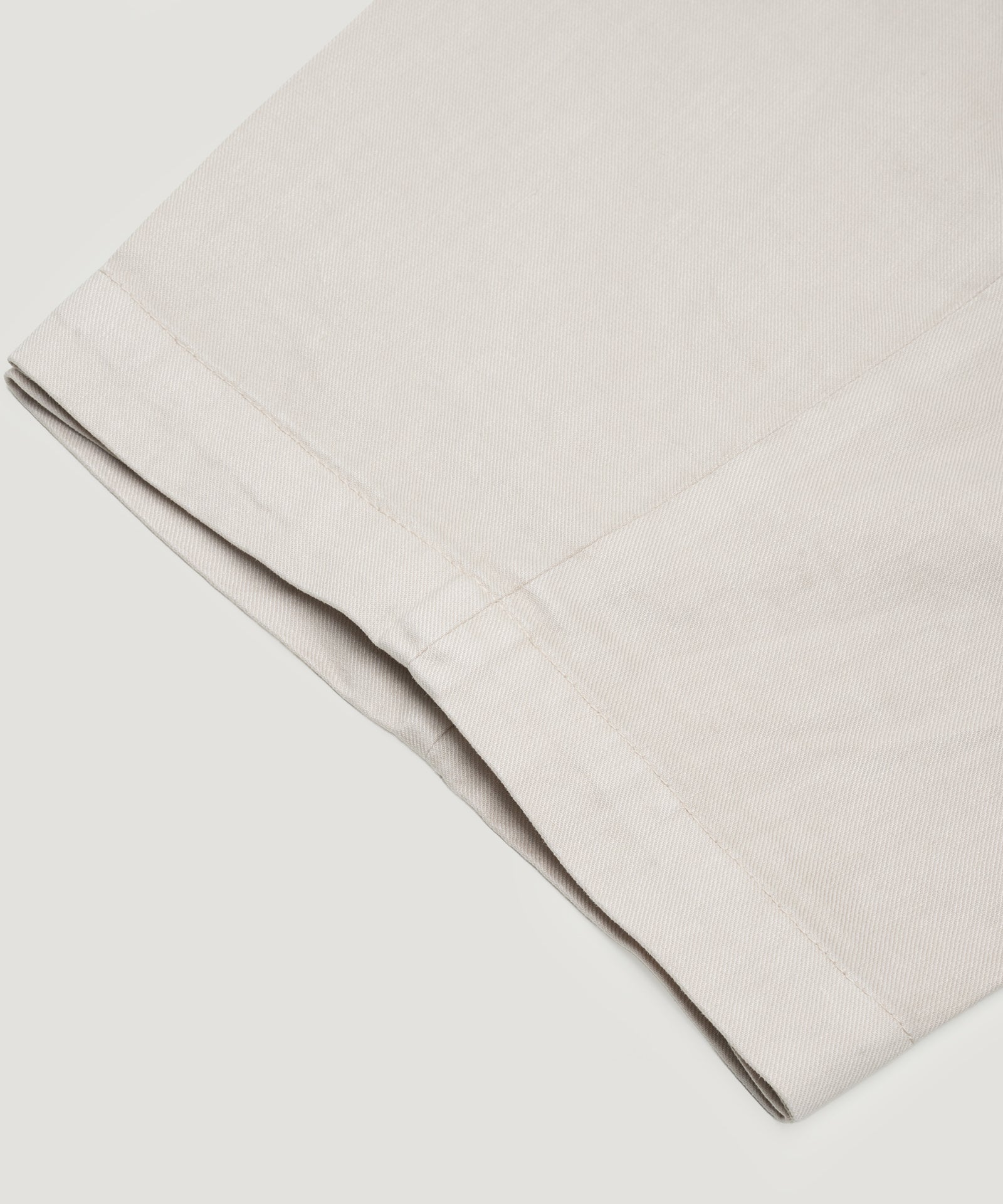 Pleated bermuda shorts linnen/katoen stretch beige
