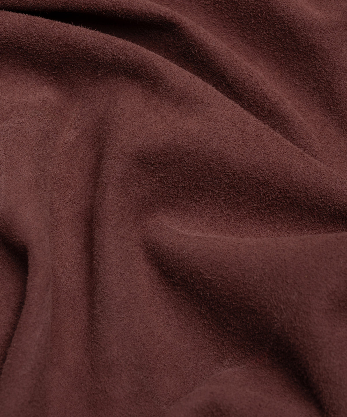 Mex overshirt suède bordeauxrood