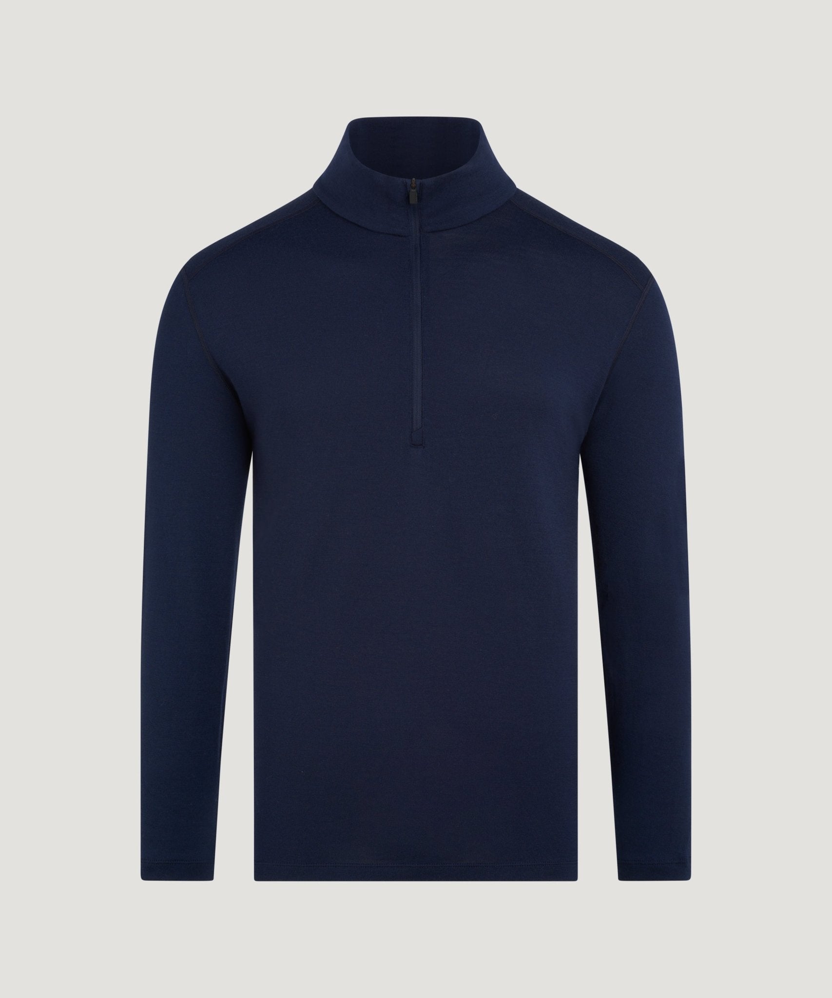 ICEBREAKER 260 Tech Half - zip Thermal Top merinowol donkerblauw - THE SOCIETY SHOP