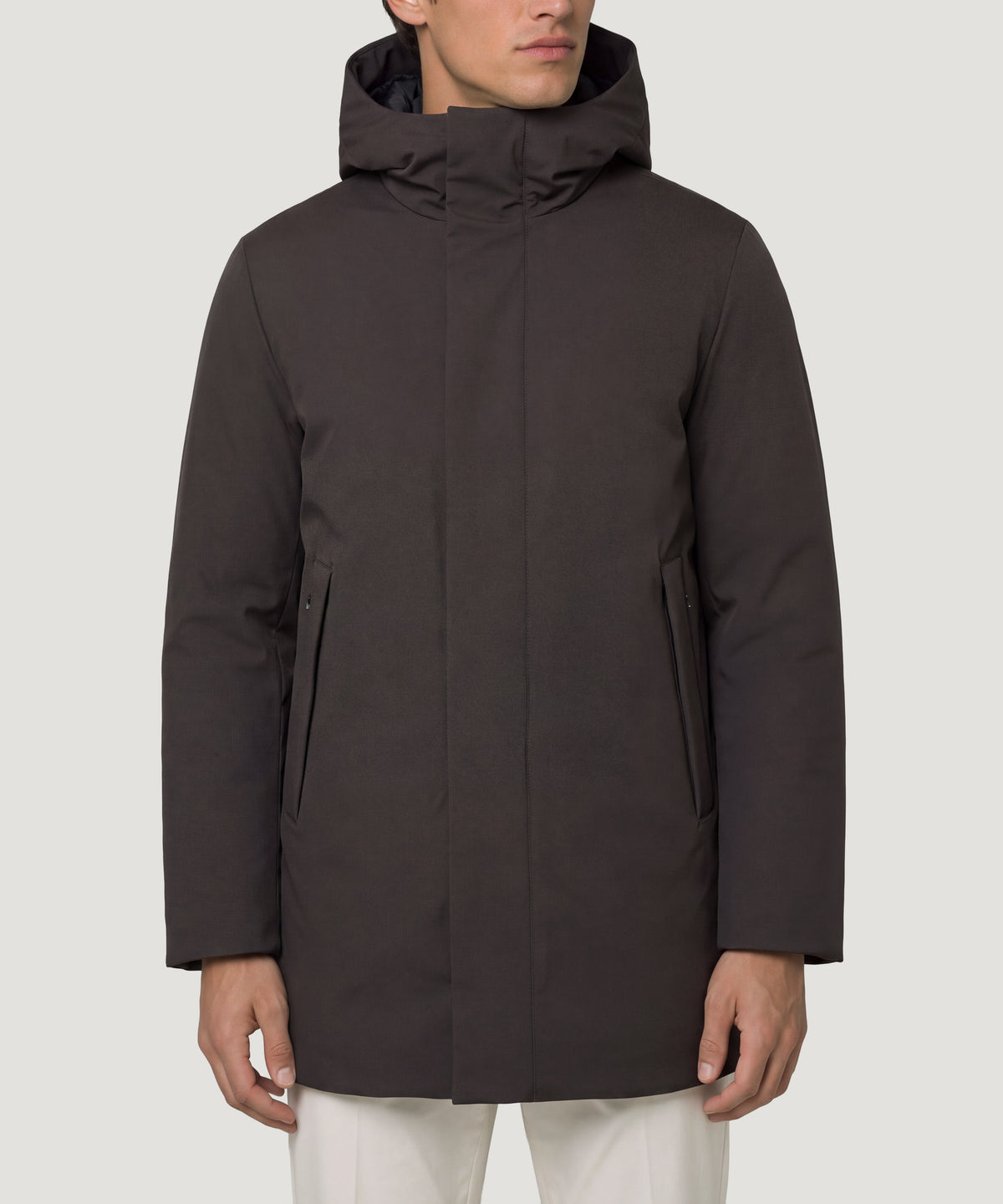 Tech Parka donkerbruin
