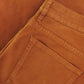 SOCI3TY 5-pocket broek garment dye katoen roestbruin - The Society Shop