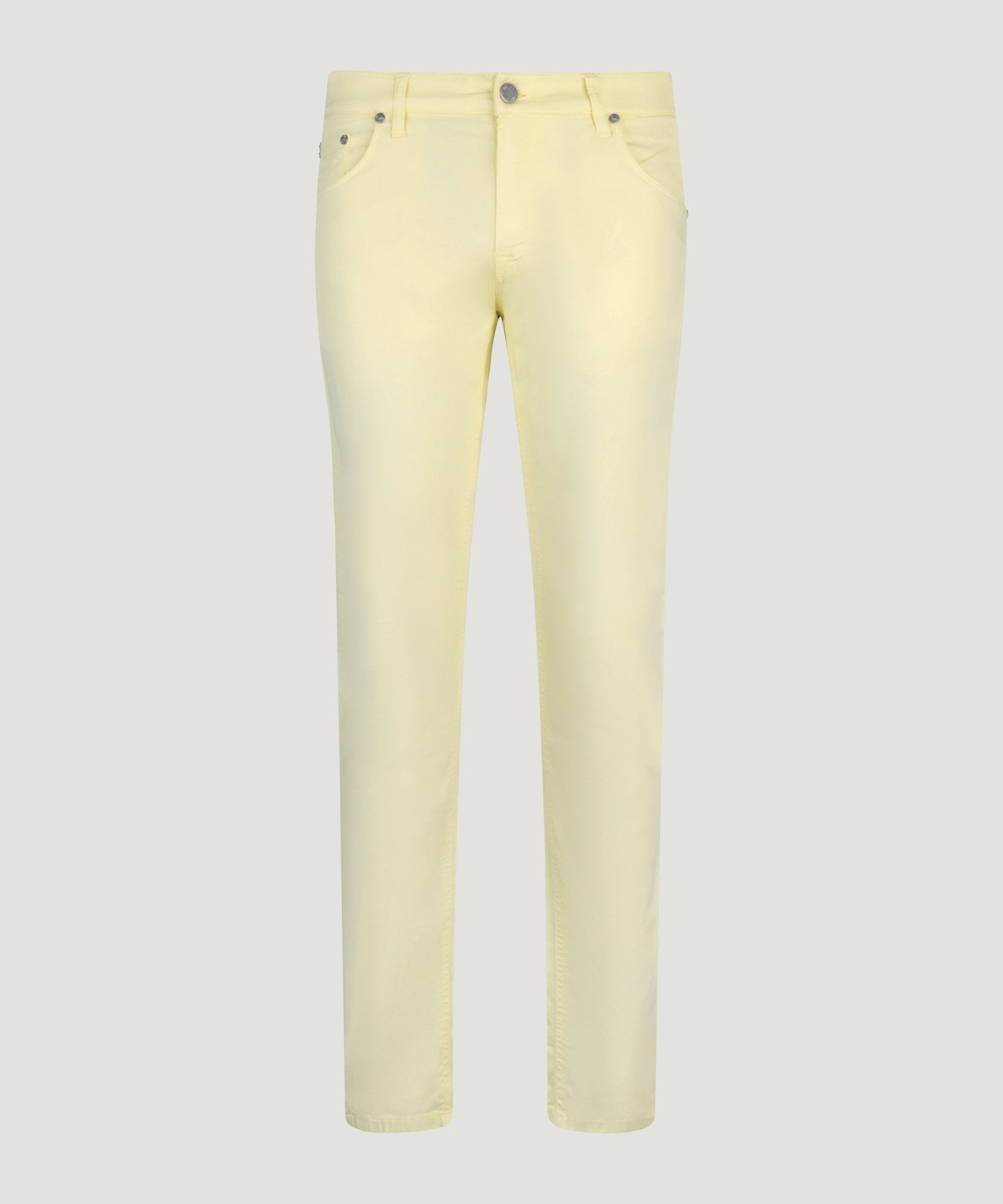 PT Torino 5 - pocket Jazz Updated katoen/lyocell stretch lichtgeel - THE SOCIETY SHOP