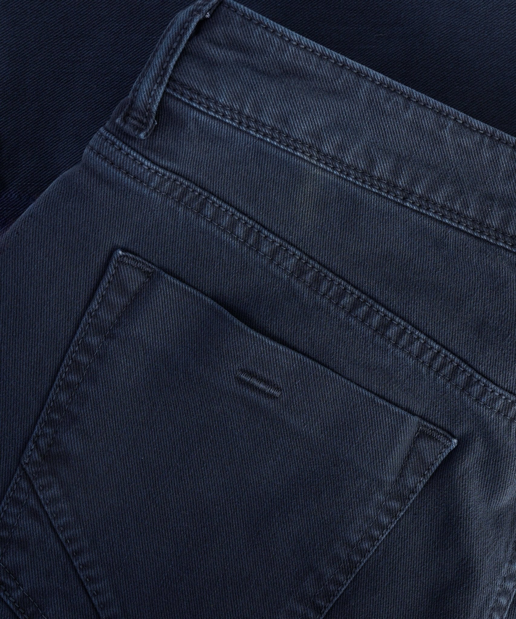 Incotex 5 - pocket katoen stretch donkerblauw - The Society Shop