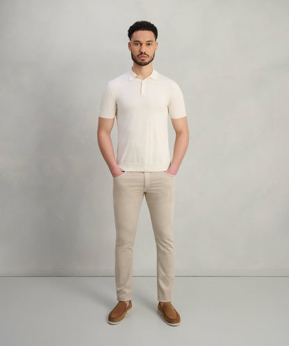 PT Torino 5 - pocket katoen/lyocell stretch beige - THE SOCIETY SHOP