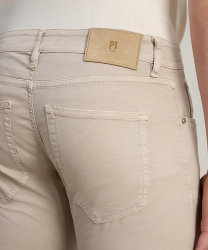 PT Torino 5 - pocket katoen/lyocell stretch beige - THE SOCIETY SHOP