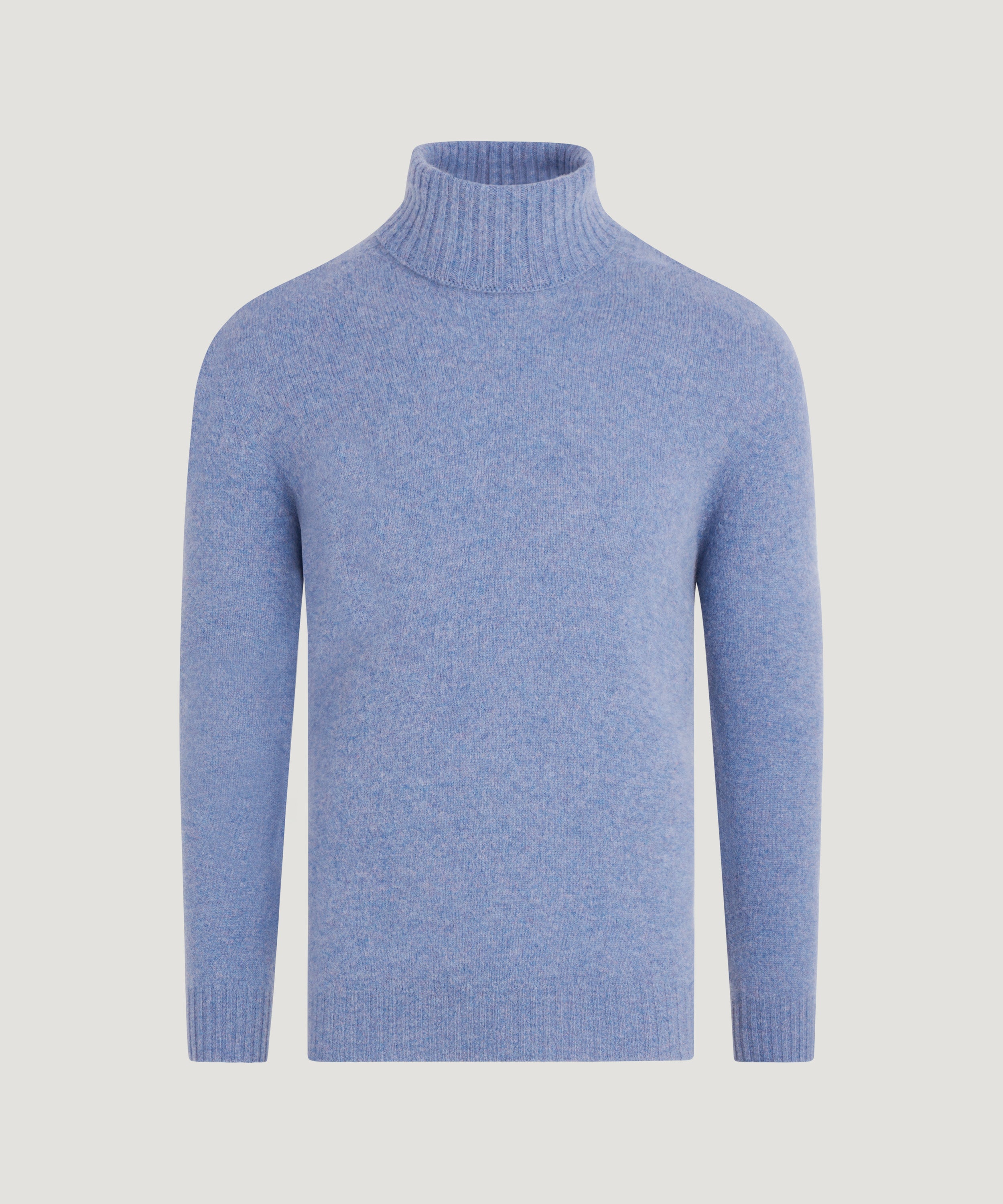 Seamless coltrui Shetland wol blauw