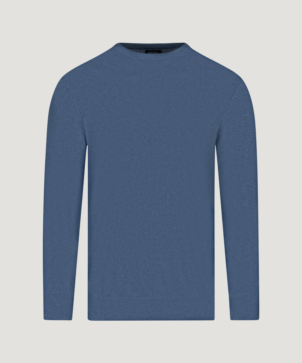 Crewneck trui Cotton Cashmere blauw