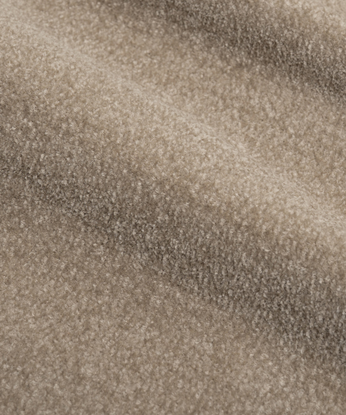 Velvet half-zip knit beige