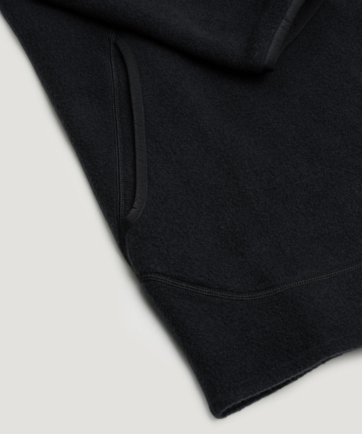 800 RealFleece™ Classic Pile jacket TENCEL/merinowol/polyamide zwart