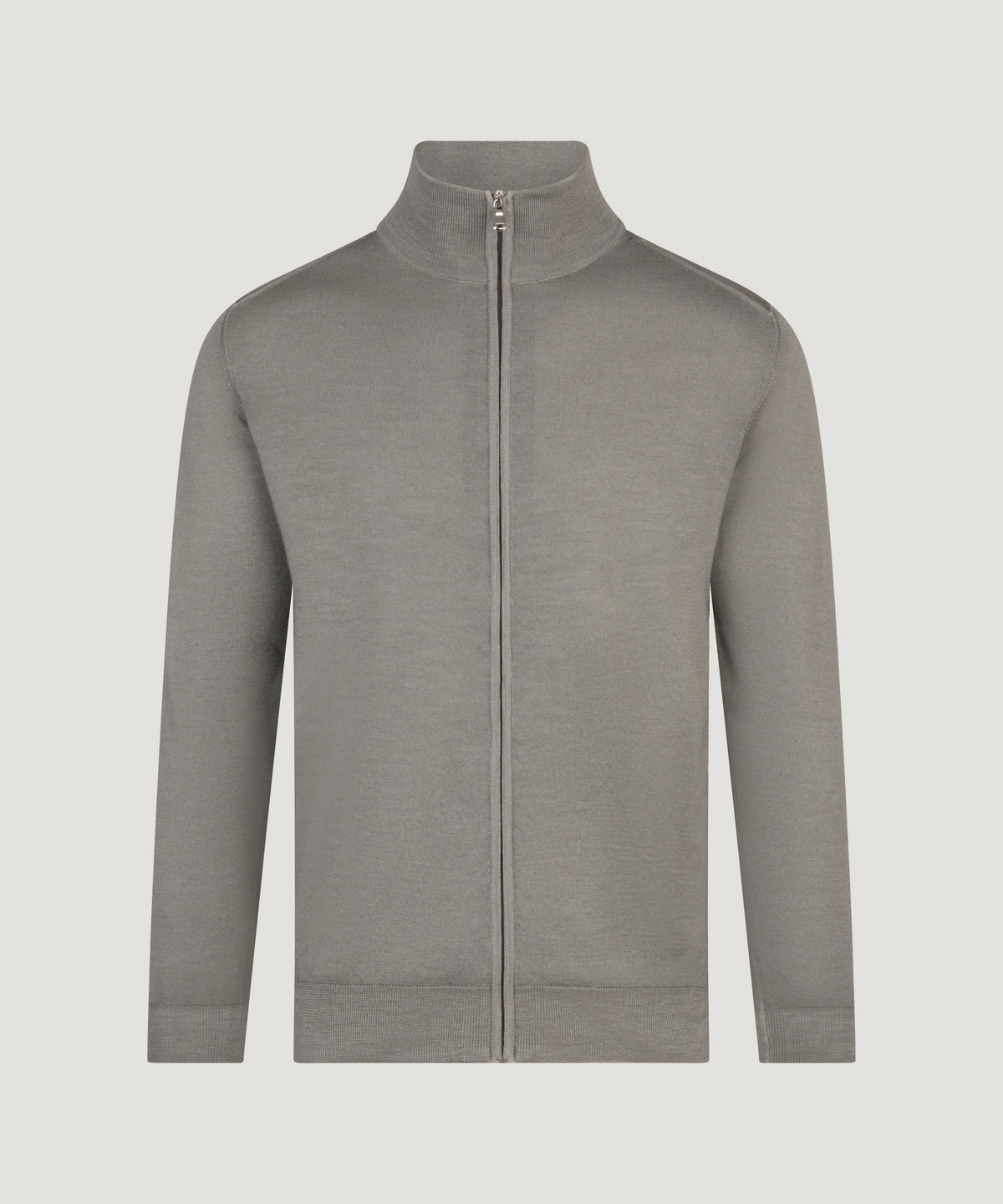 Fast dye merino vest taupe