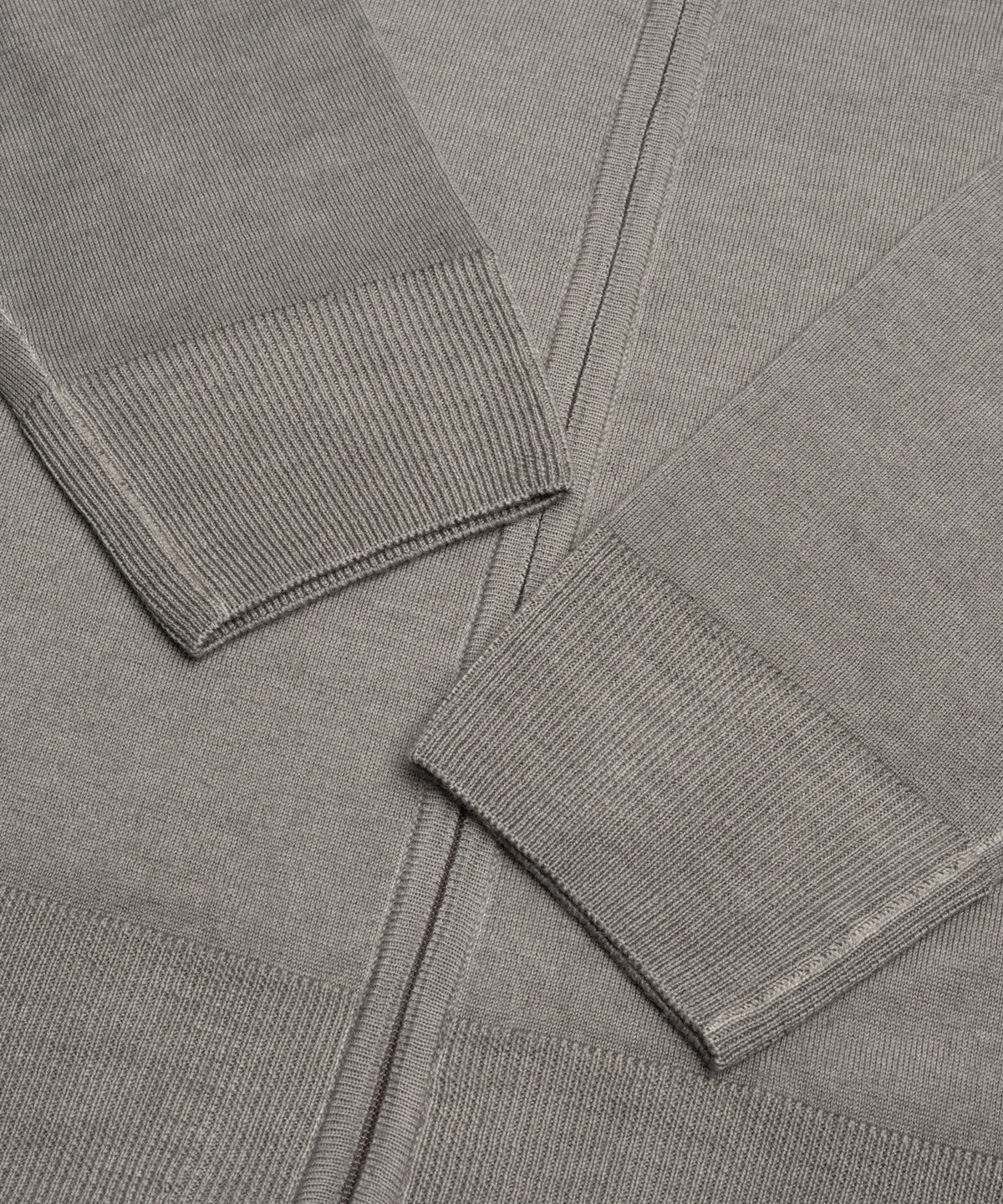 Fast dye merino vest taupe